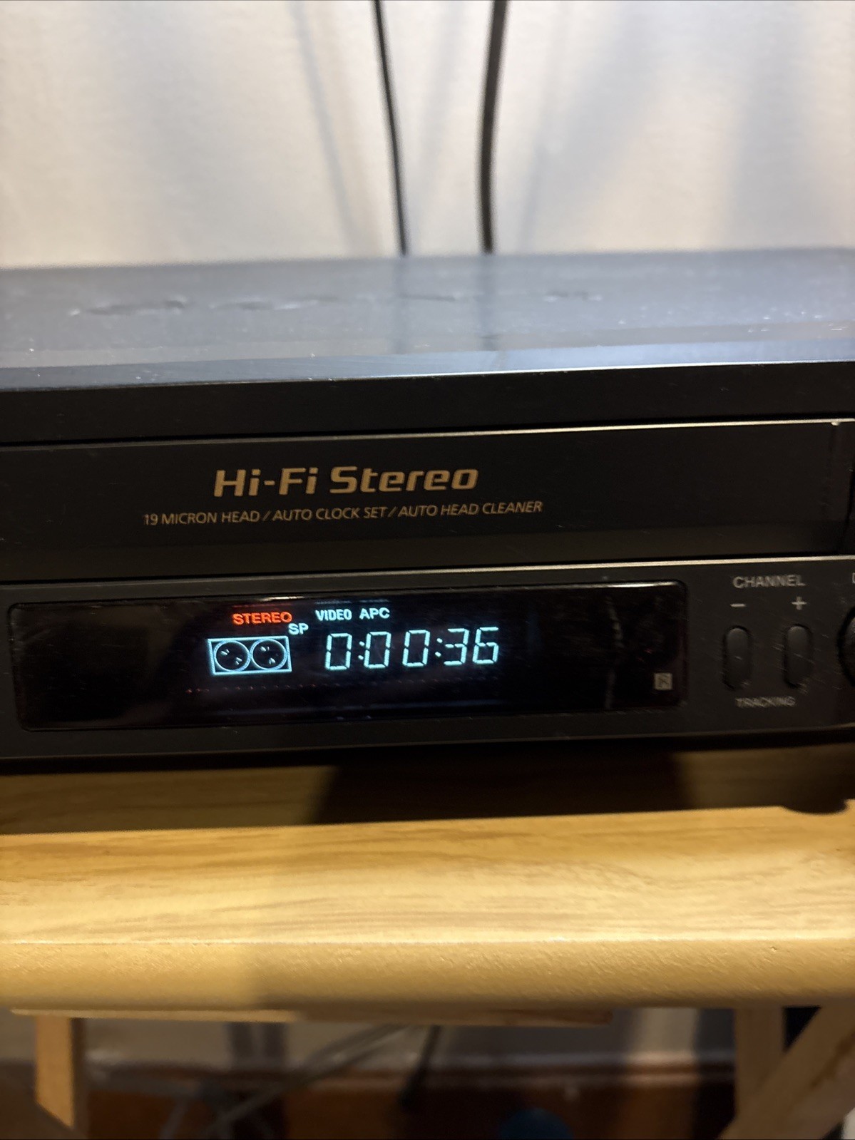 Sony SLV-N71 Hi-Fi Stereo VHS VCR 4 Head Tested Working – No Remote