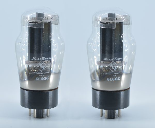 NEW NESSTONE 6L6GC-CB **PAIR** Tubes Sweet Tone Tested Tightly Matched