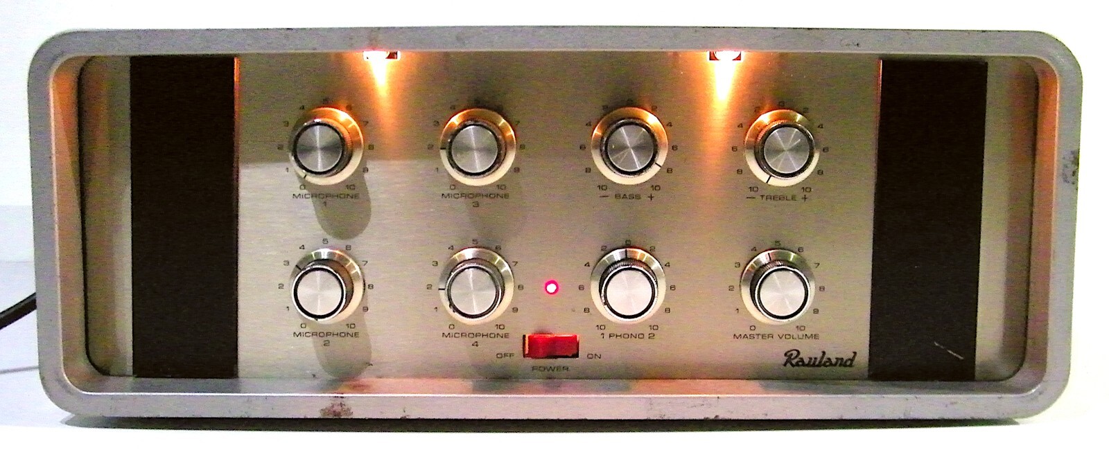 🔥【PRO SERVICE w P/S RECAP】RARE Rauland-Borg 4160C PA Amp!Phono Module💥GUARANTY