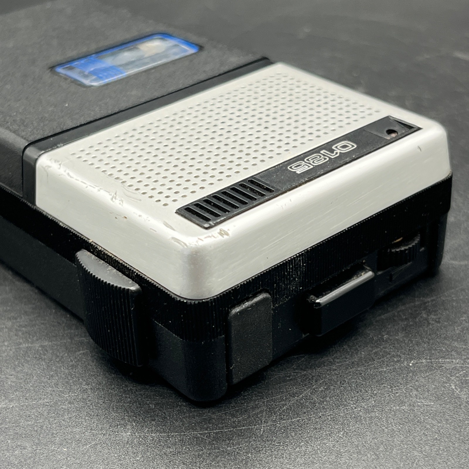 Norelco Vintage 80s Mini Cassette Tape Recorder 0185 Retro Tech Austria