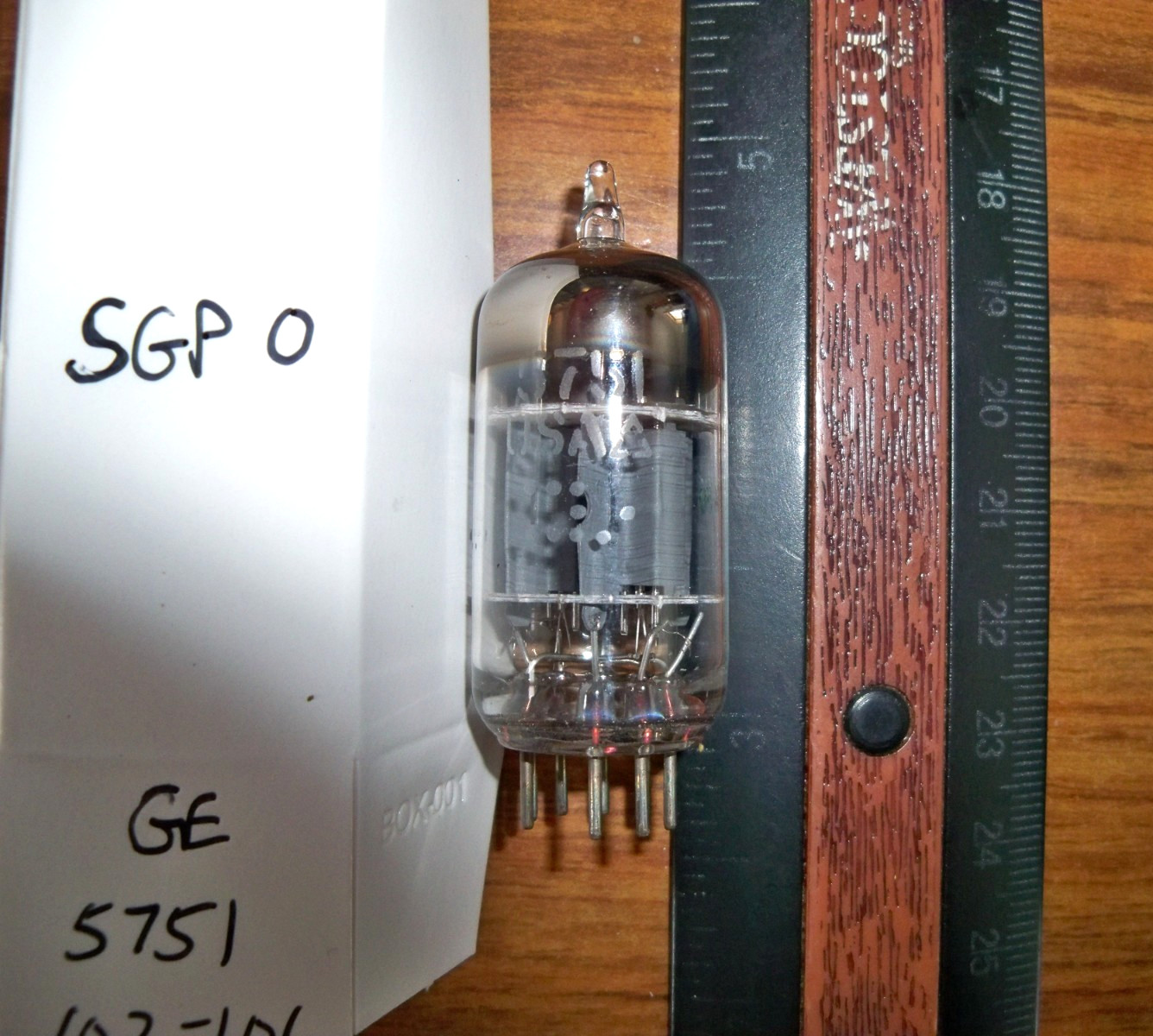 Strong GE Short Gray Plate O Getter 5751 Tube – 102/106