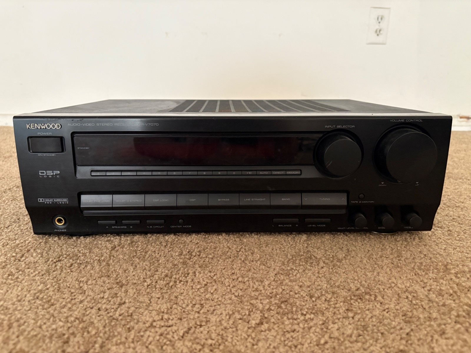 Vintage Kenwood KR-V7070 Stereo Receiver READ DESCRIPTION!