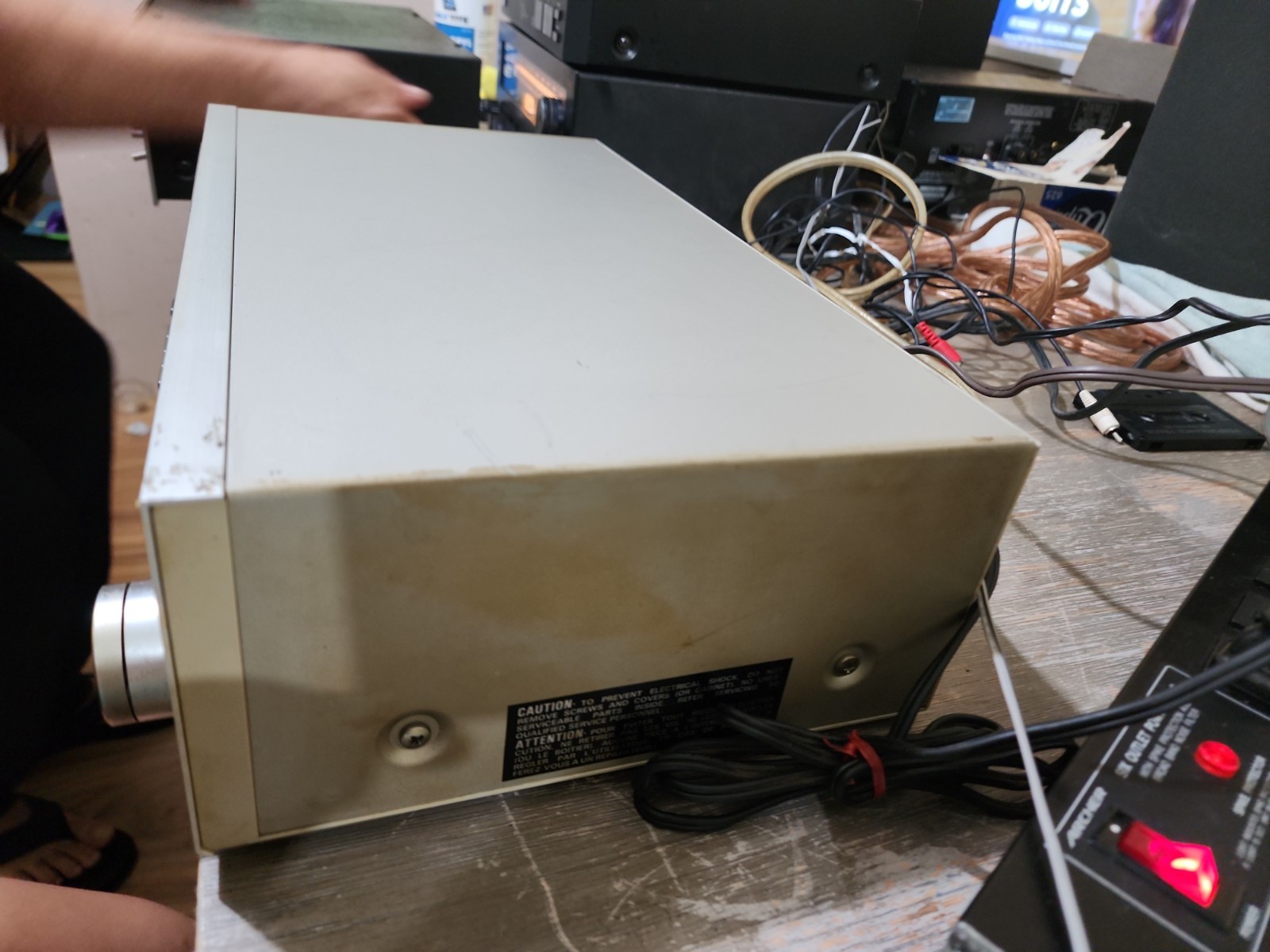 JVC KD-D2 Stereo Cassette Deck- Tested Working