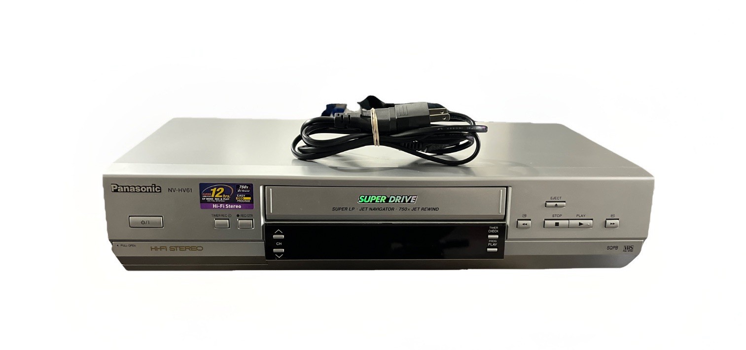 Panasonic Hi-Fi 6-Head Video Cassette Recorder NV-HV61 US Seller