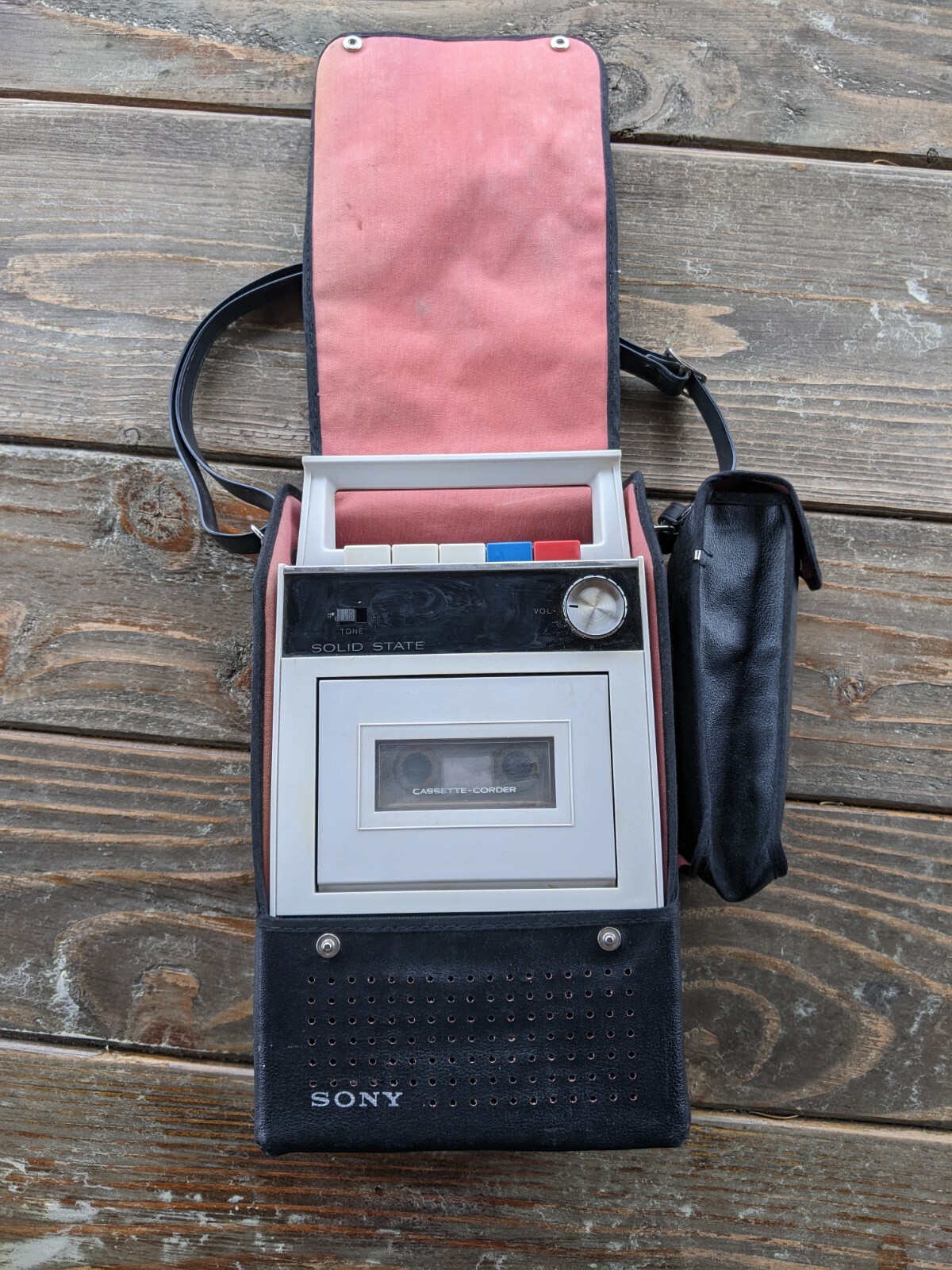 Vintage SONY Tape order TC-18 w/ Case