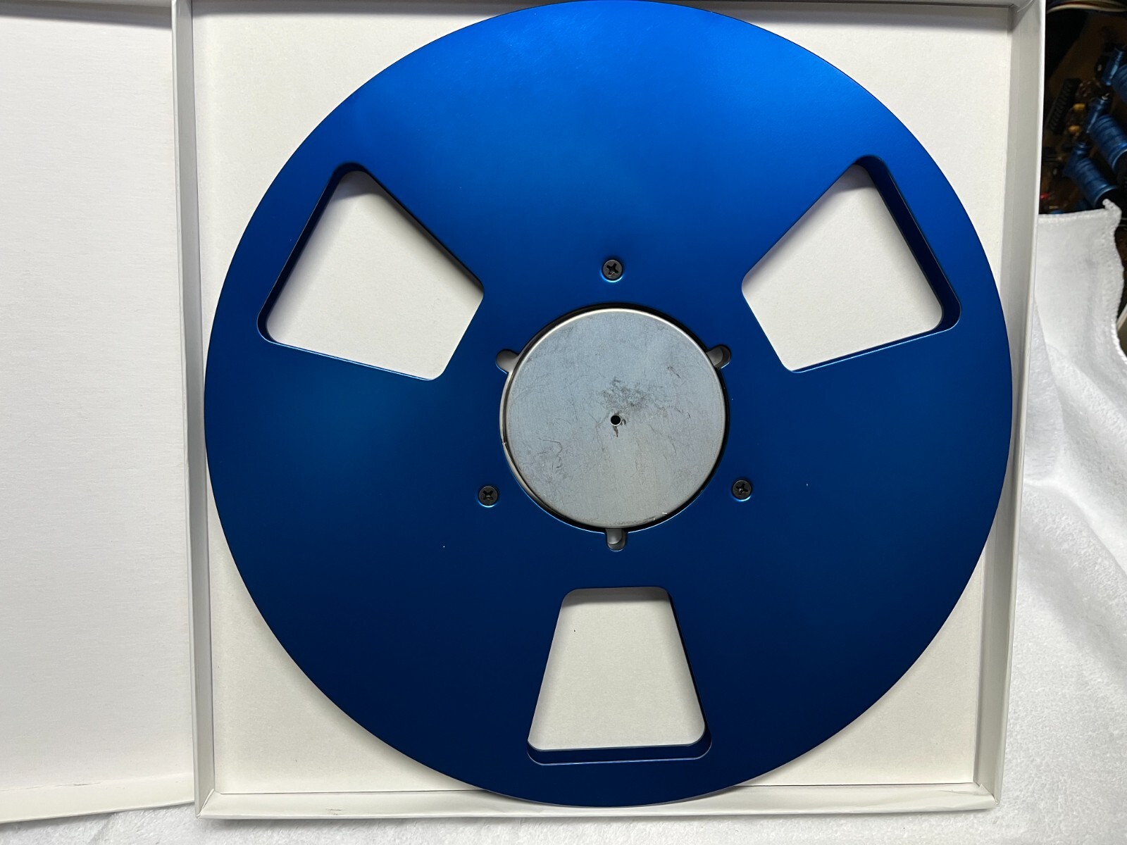 NEW RECORDING THE MASTERS 1/4 inch NAB Metal Reel – 10.5 inch made in USA