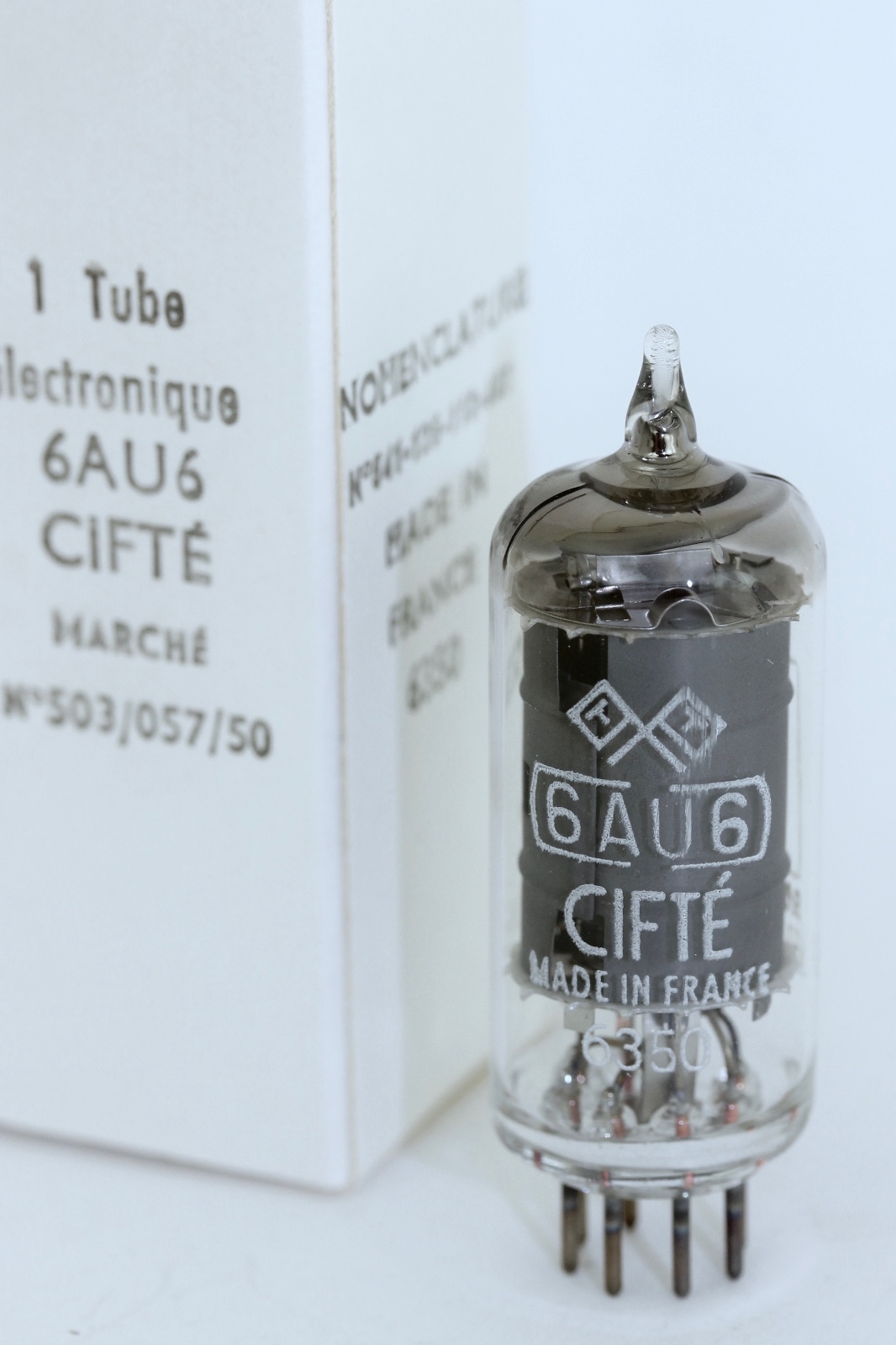 NOS 6AU6 EF94 LOW-NOISE CIFTE FRANCE Tube for McINTOSH MR Sony C37A Altec 21