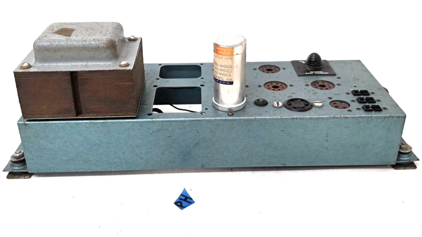 Leslie 44W Amp Wurlitzer Blue Hammered Organ Tube Amplifier – AS IS!