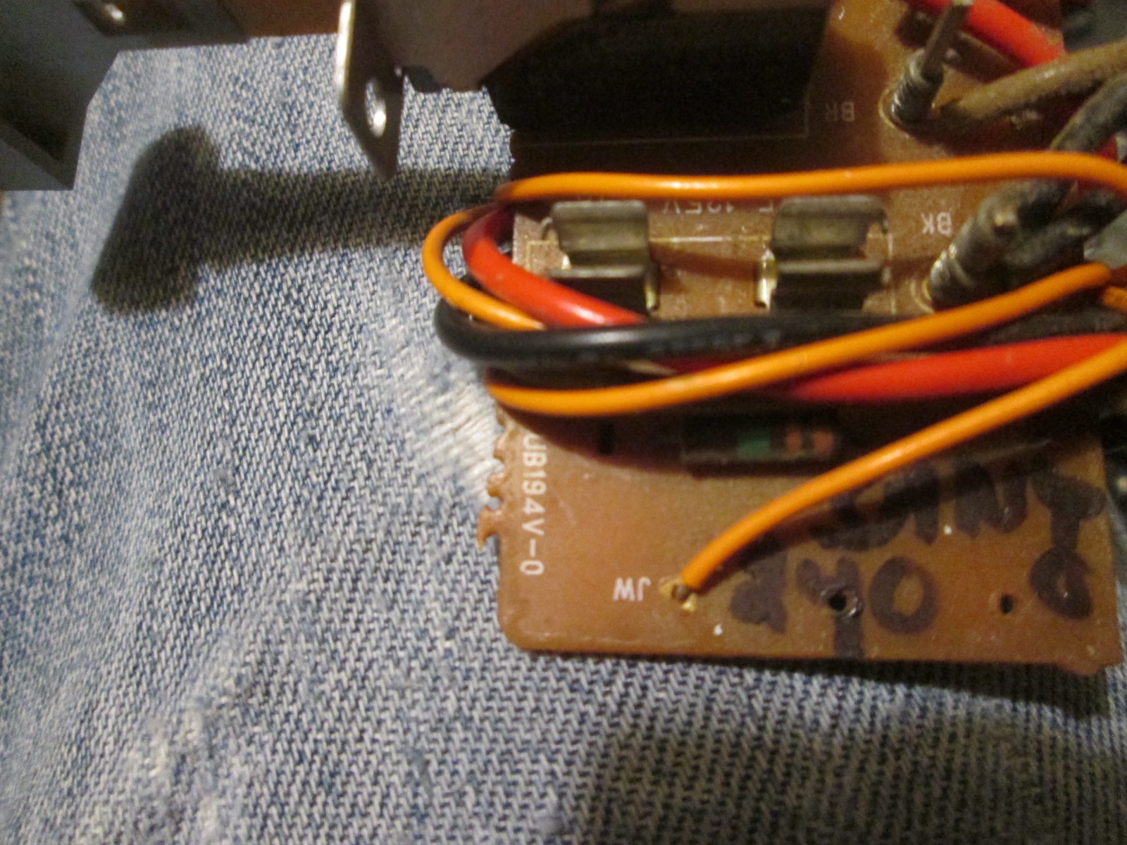 Sanyo on off power switch button
