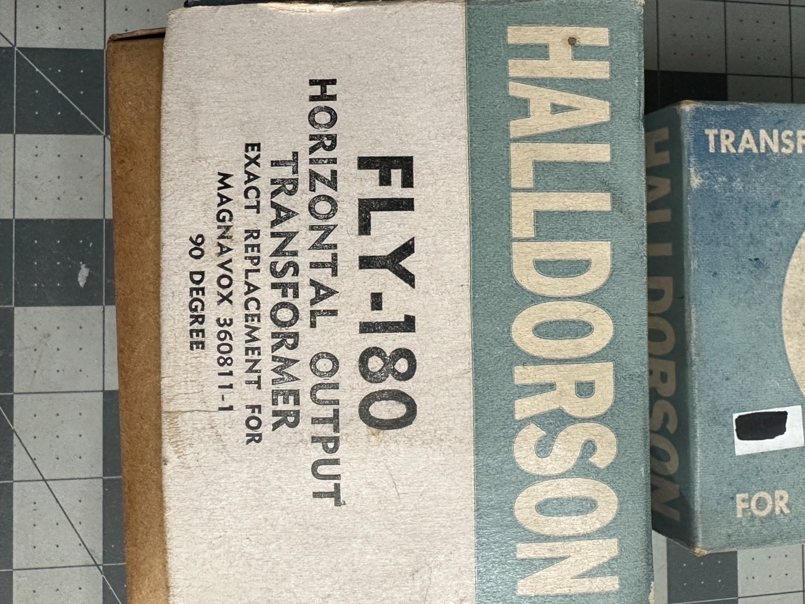 3-pack VINTAGE Halldorson Fly 180 Power Horizontal Output Transformer 306811-1