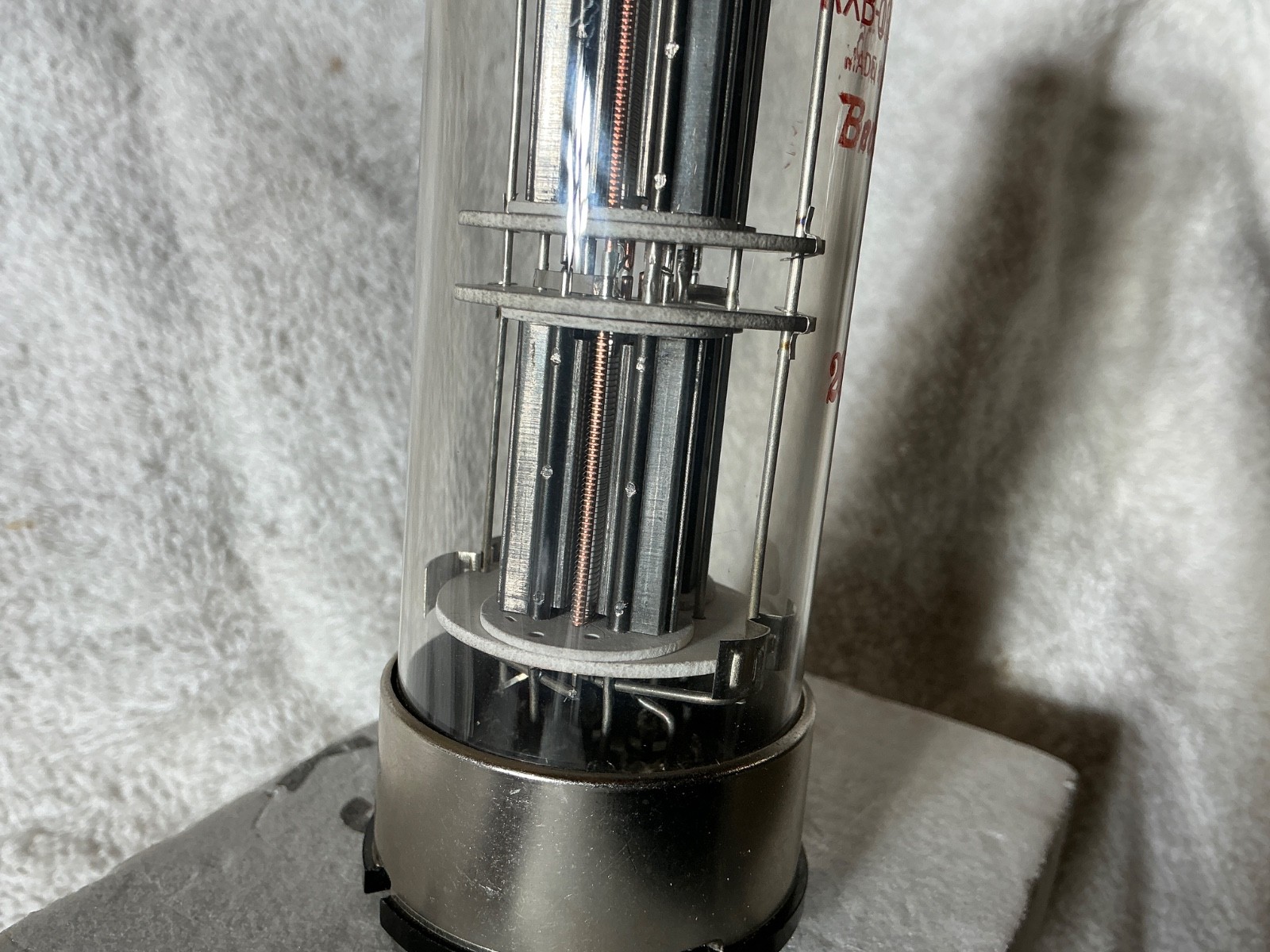 RARE NOS Bendix Red Bank EXPERIMENTAL Vacuum Tube MUSEUM QUALITY RBX-103356 OOAK