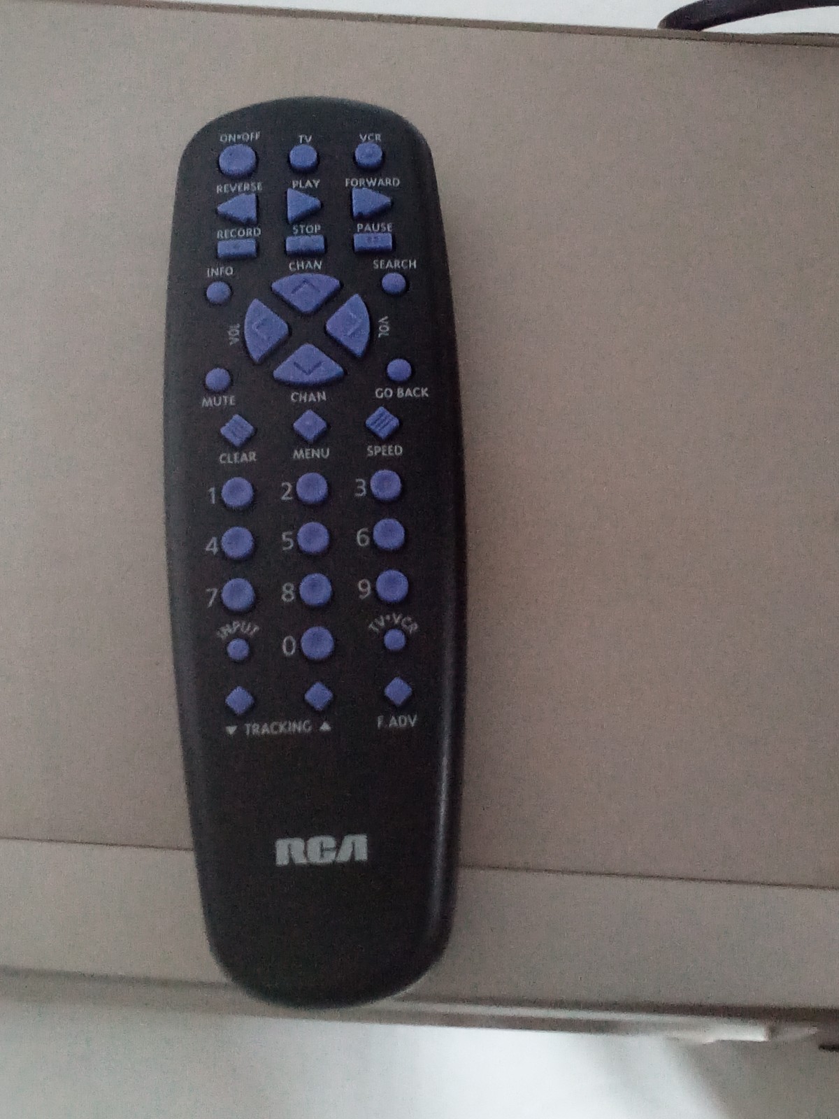 Collectible RCA Model VR637HF 4-Head Mono VHS VCR W/Remote (s)