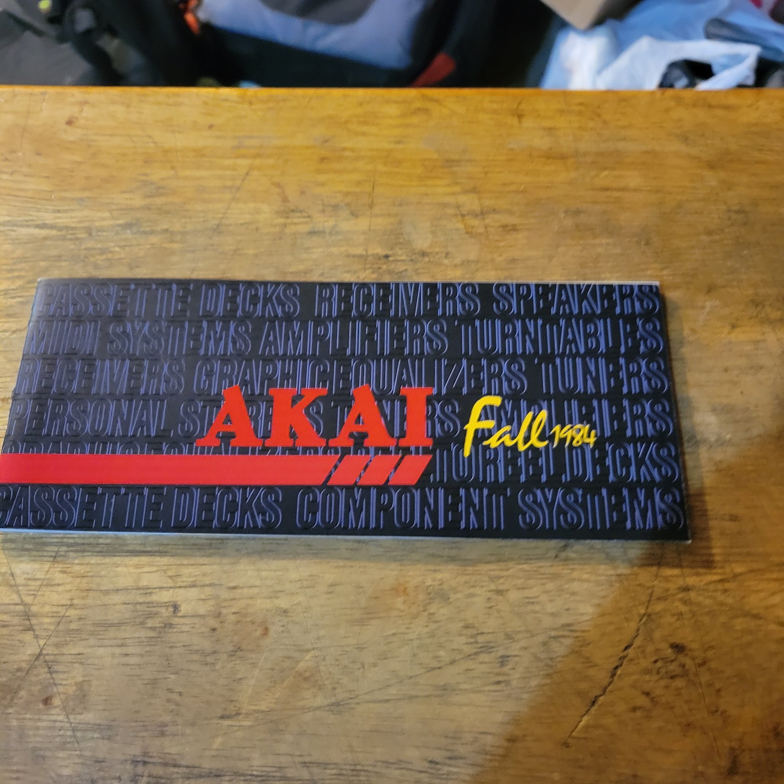 Vintage AKAI Fall 1984 Catalog Brochure Pamphlet Booklet 63 Pages