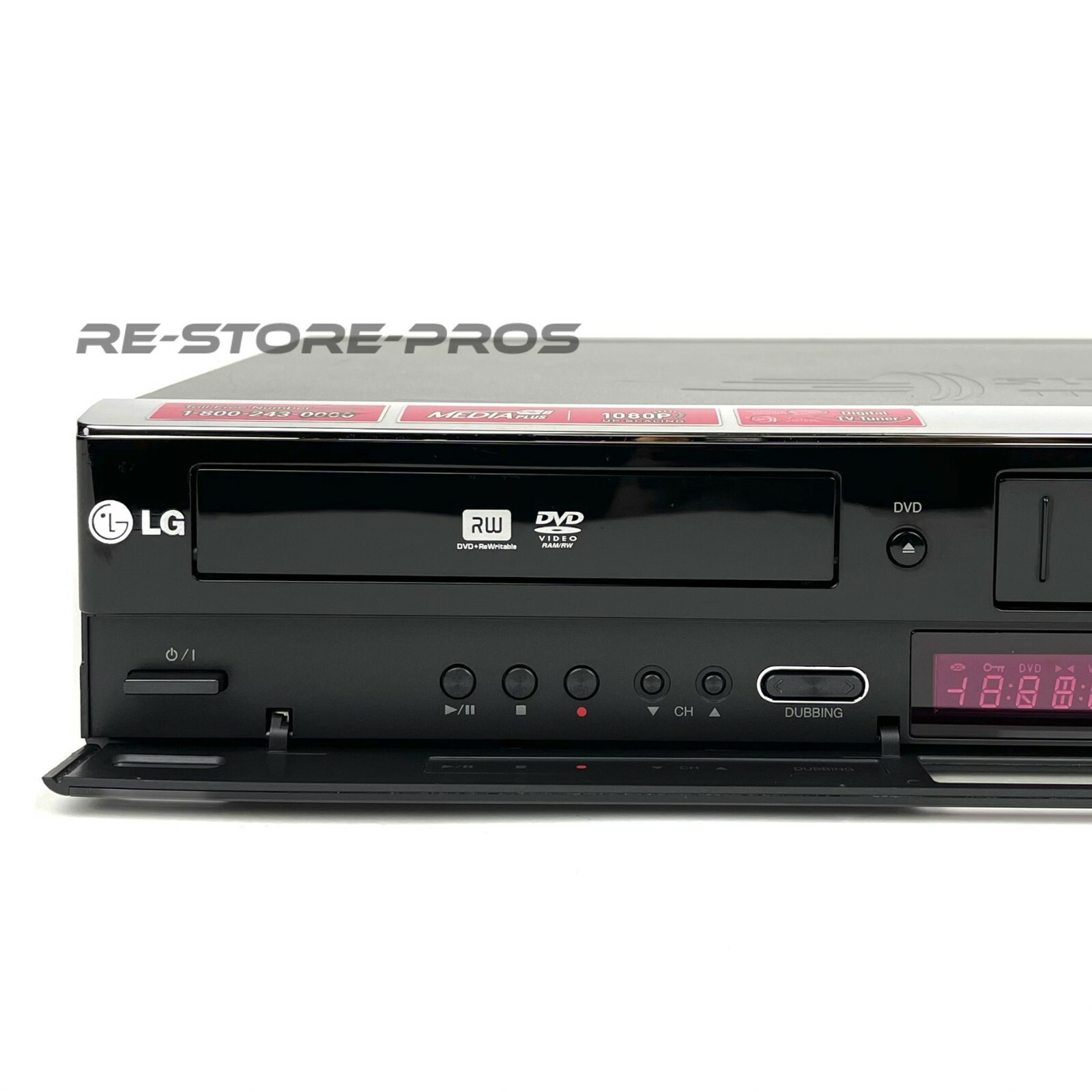 LG RC897T DVD VCR Combo Player VHS to DVD Recorder HDMI 1080p Digital TV Tuner