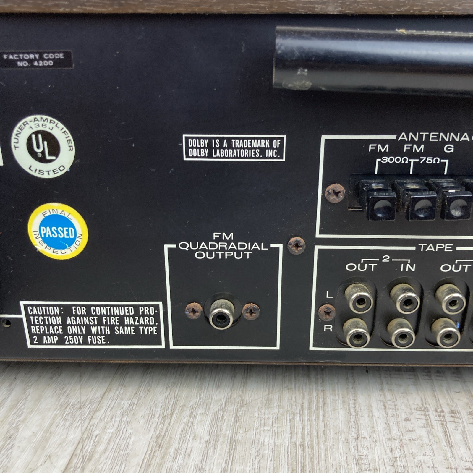 Marantz Model 2220B Stereo Receiver Original Box *READ*