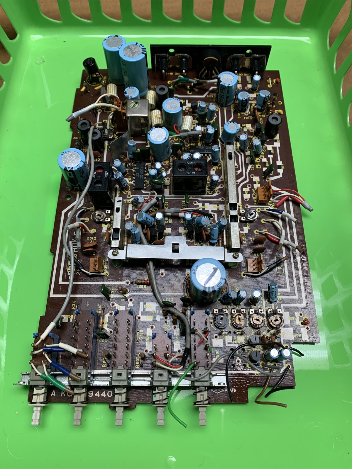 SANKYO STD-1850 STEREO CASSETTE DECK – MAIN CIRCUIT BOARD SWITCHES
