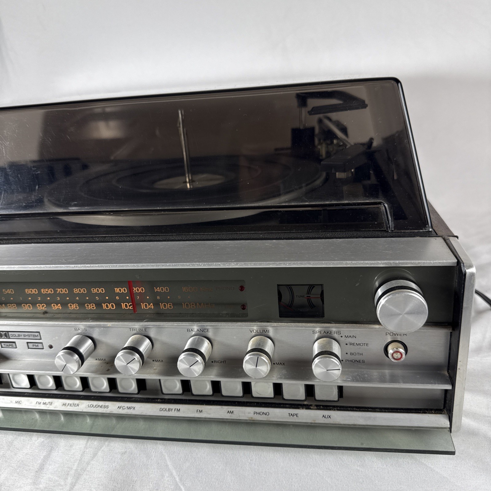 VINTAGE SEARS AM FM RECORD Stereo System 8 Track PLAY/RECORD Player