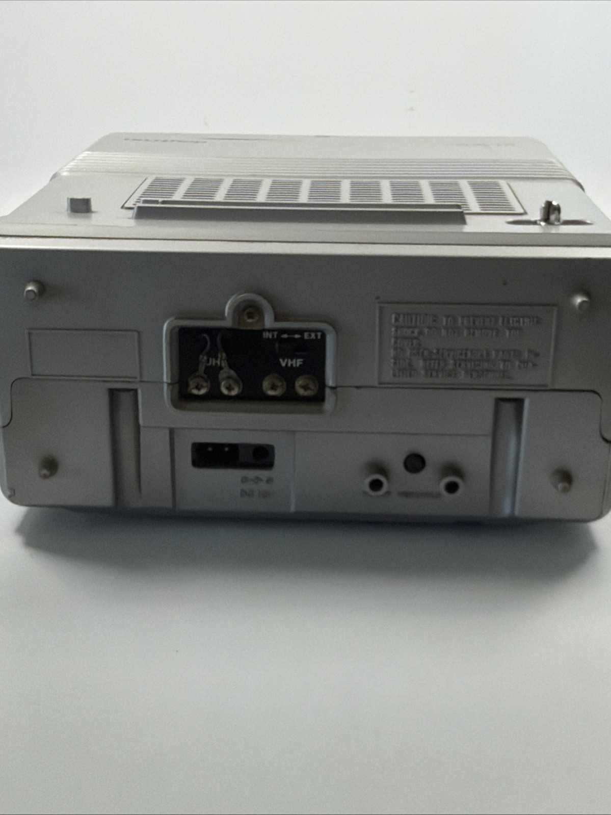Daytron DT-505A Vintage 1984 Portable TV Power + Cable Tested Broken Antenna HTF