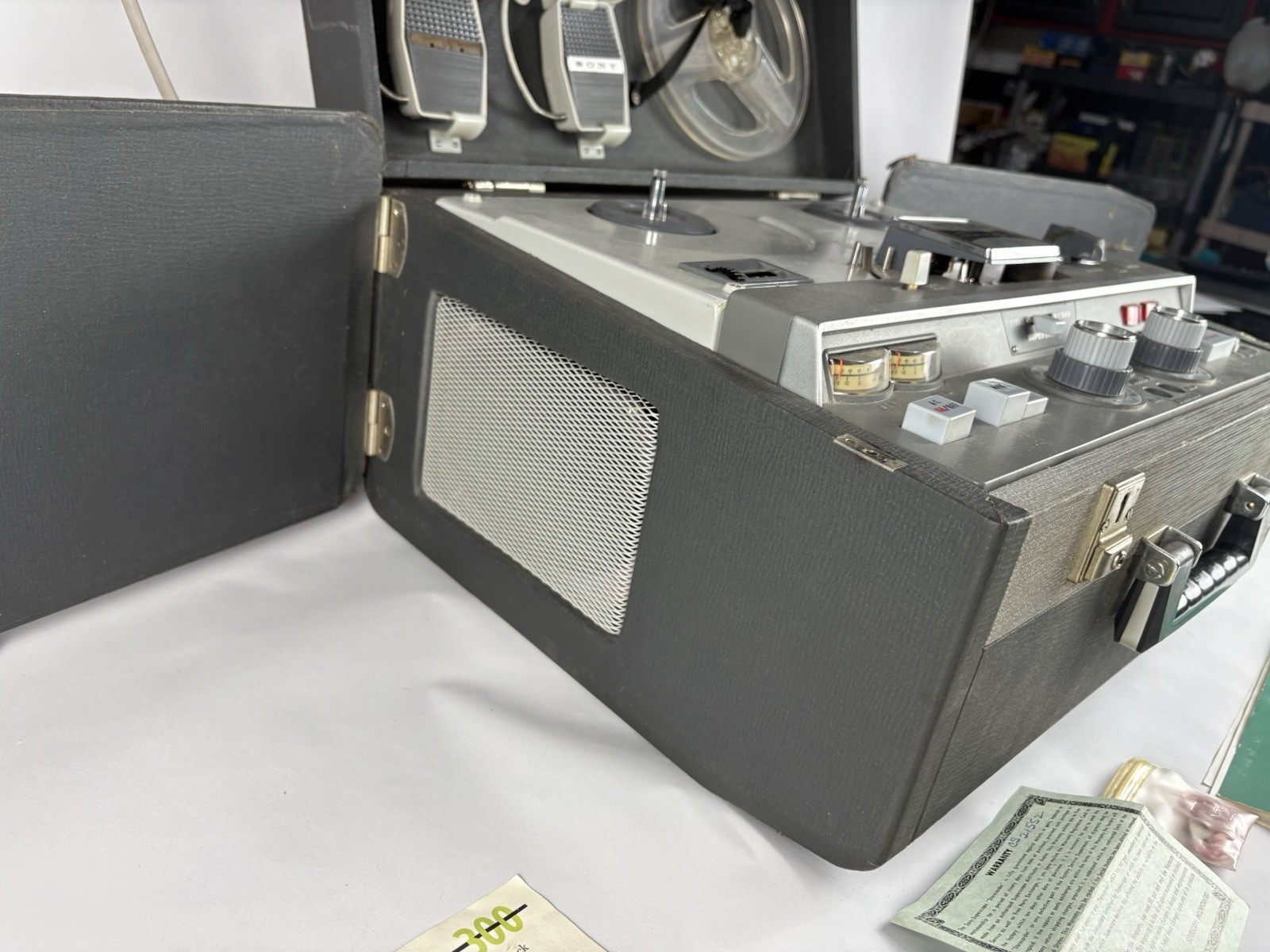 Sony Superscope Sterecorder Model 300 Tape Recorder Reel To Reel