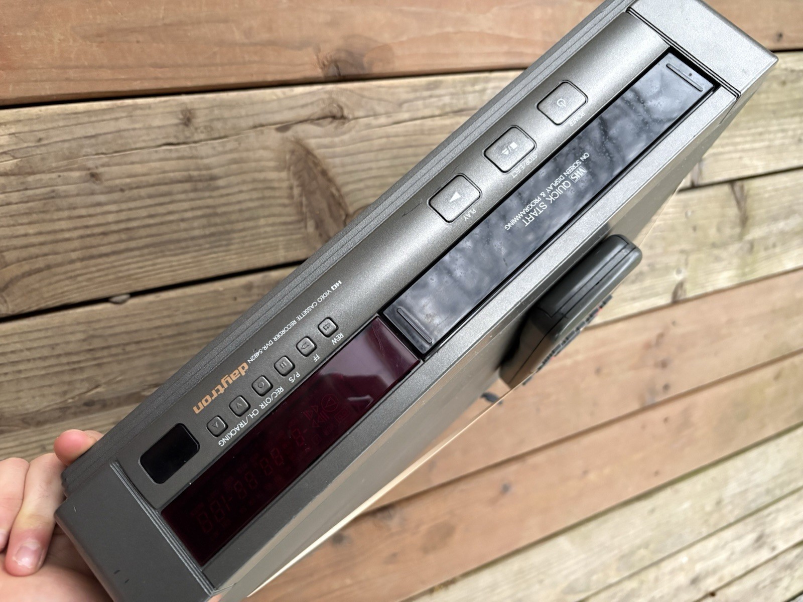 DAYTRON DVR-5482N VCR Video Cassette Recorder VHS Tape Player -Tested & Working