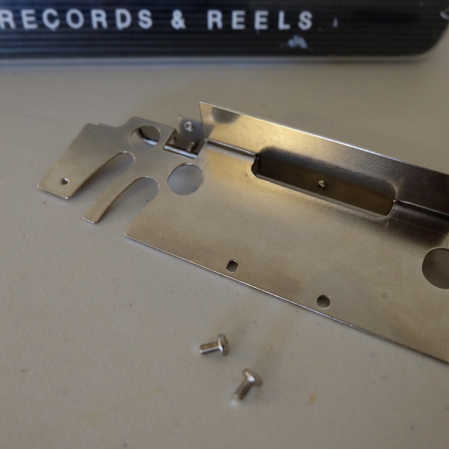 Pioneer RT-901 Reel to Reel – Head Stack Metal Housing w/ Screws – Fits RT-909
