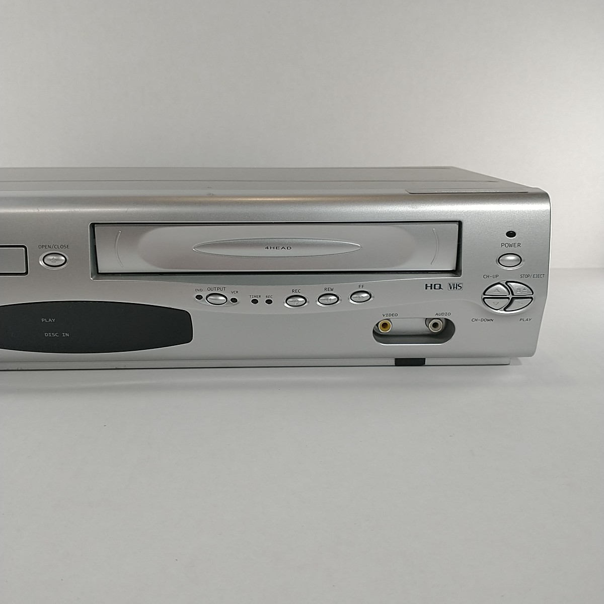 Emerson EWD2203 DVD VCR Combo VHS Player Recorder 4 Head Tested No Remote