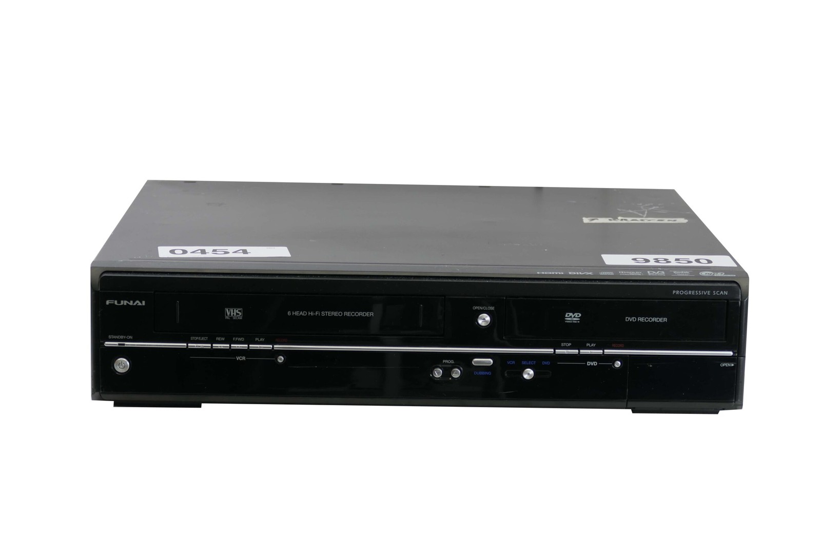 Funai WD6D-M100 | VHS / DVD Combi Recorder | PAL & SECAM