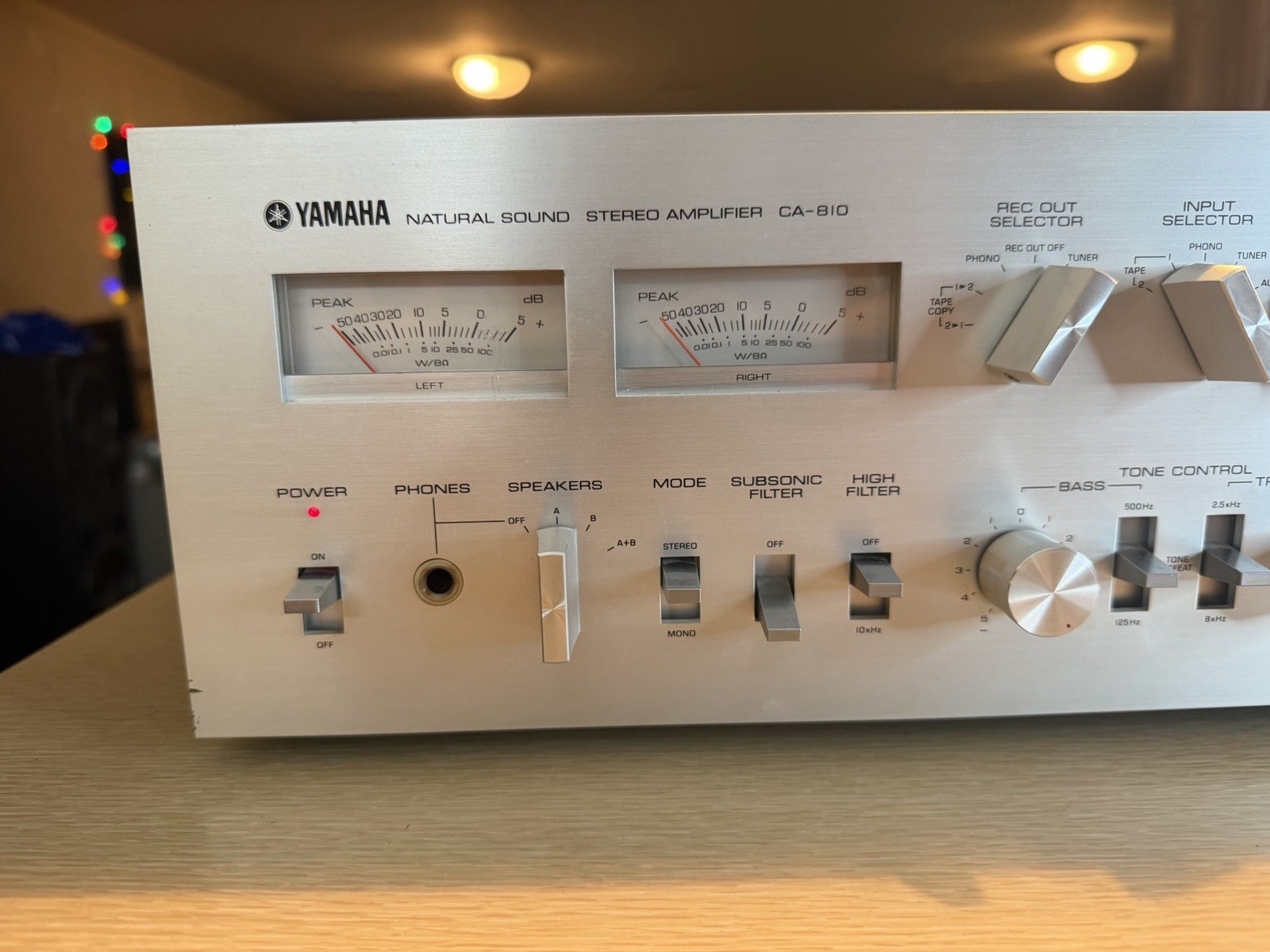 Vintage Mid 1970s Yamaha CA-810 Integrated Stereo Amplifier Pro Service N Mint🔥