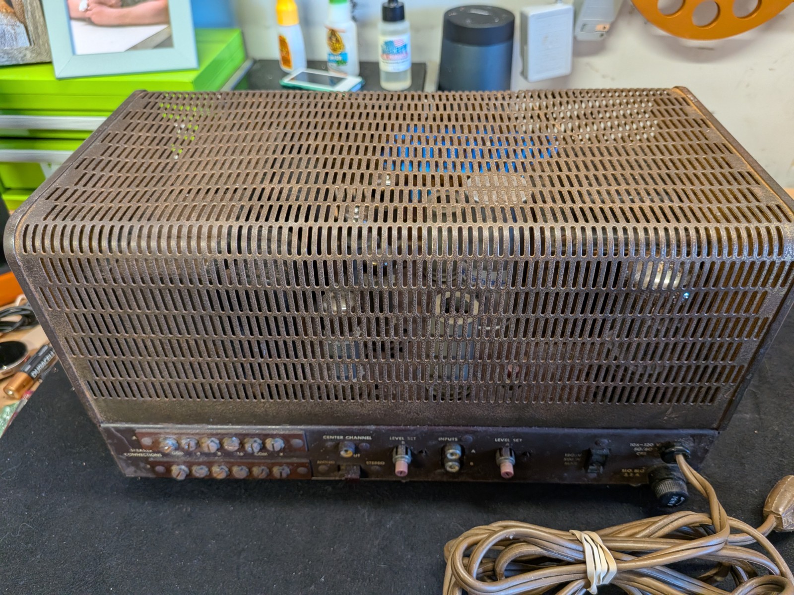 The Fisher SA-100 Stereo Tube Power Amplifier