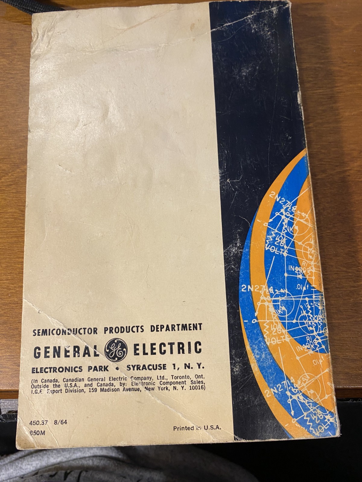 GE Transistor Manual 7th Edition by General Electric 1964 Paperback Vintage Book
