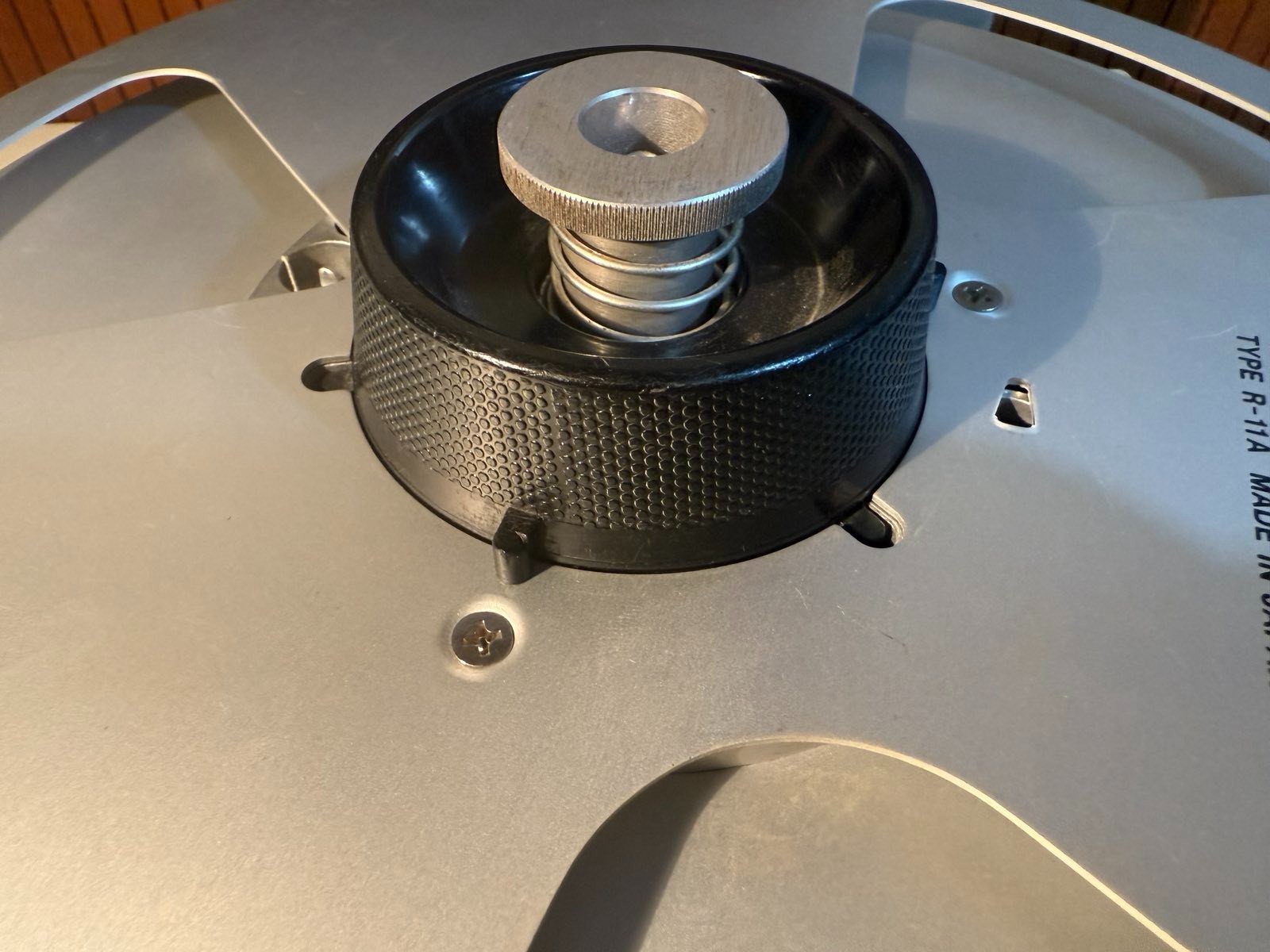 2х Otari Ampex VIF reel to reel NAB hub adapter tape player recorder
