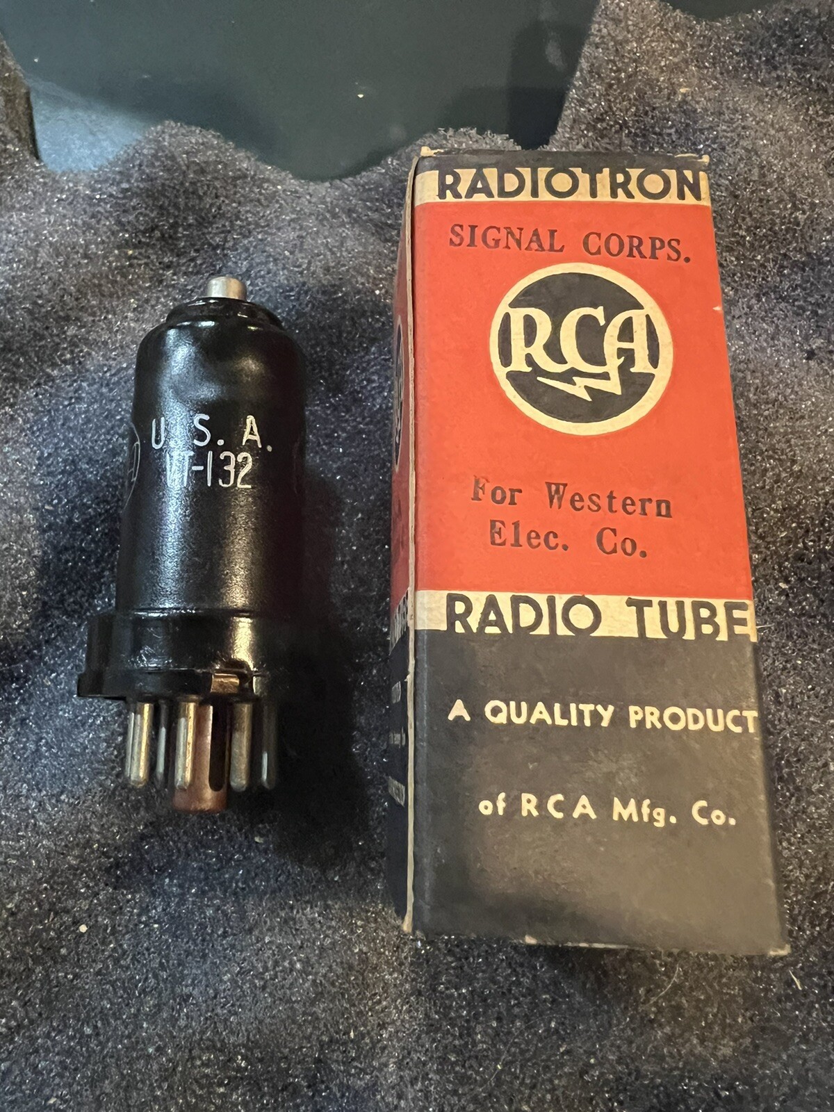 RCA 12K8 VT-132 US Army NOS NIB HICKOK TESTED QTY Available L