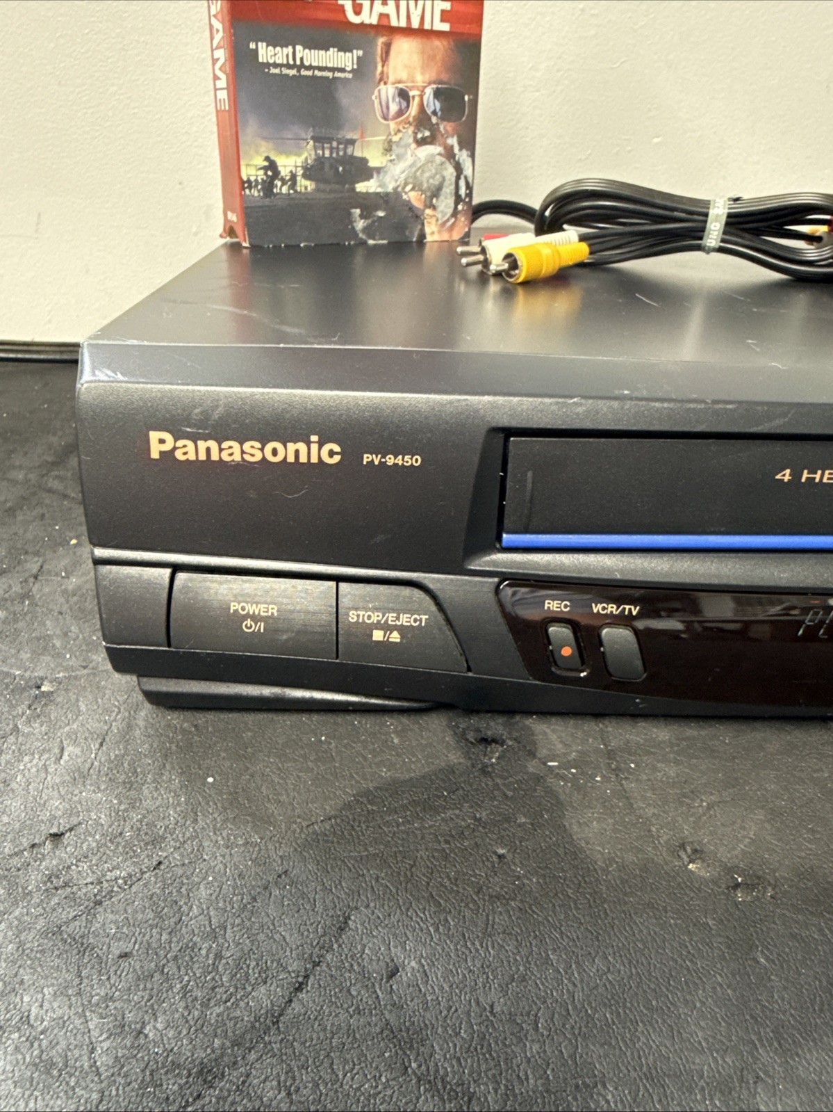 Panasonic PV-9450 VCR Blue Line Hi-Fi Stereo No Remote Tested & Working – Japan