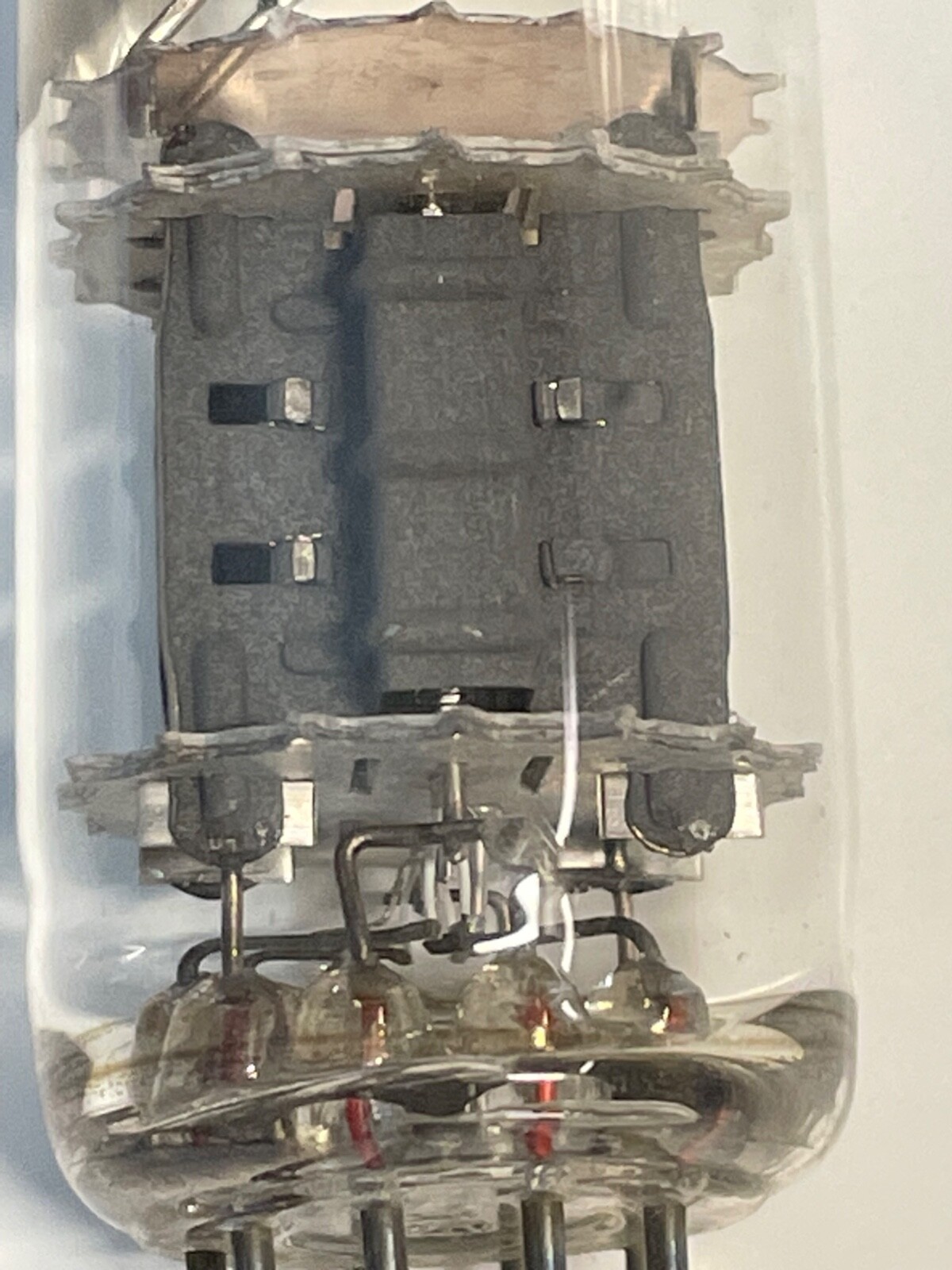 RARE VINTAGE ECC83 12AX7 ECC803S TUBE D getter Triple micas