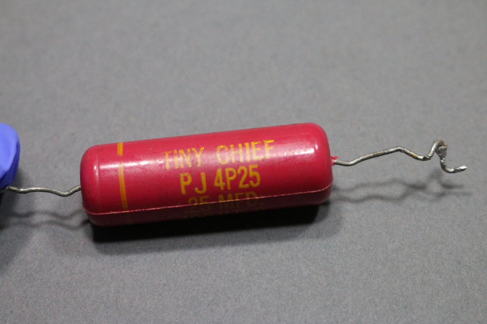 Vintage Cornell-Dubilier Tiny Chief .25 uF 400V DC Capacitor Tube Amp Tested