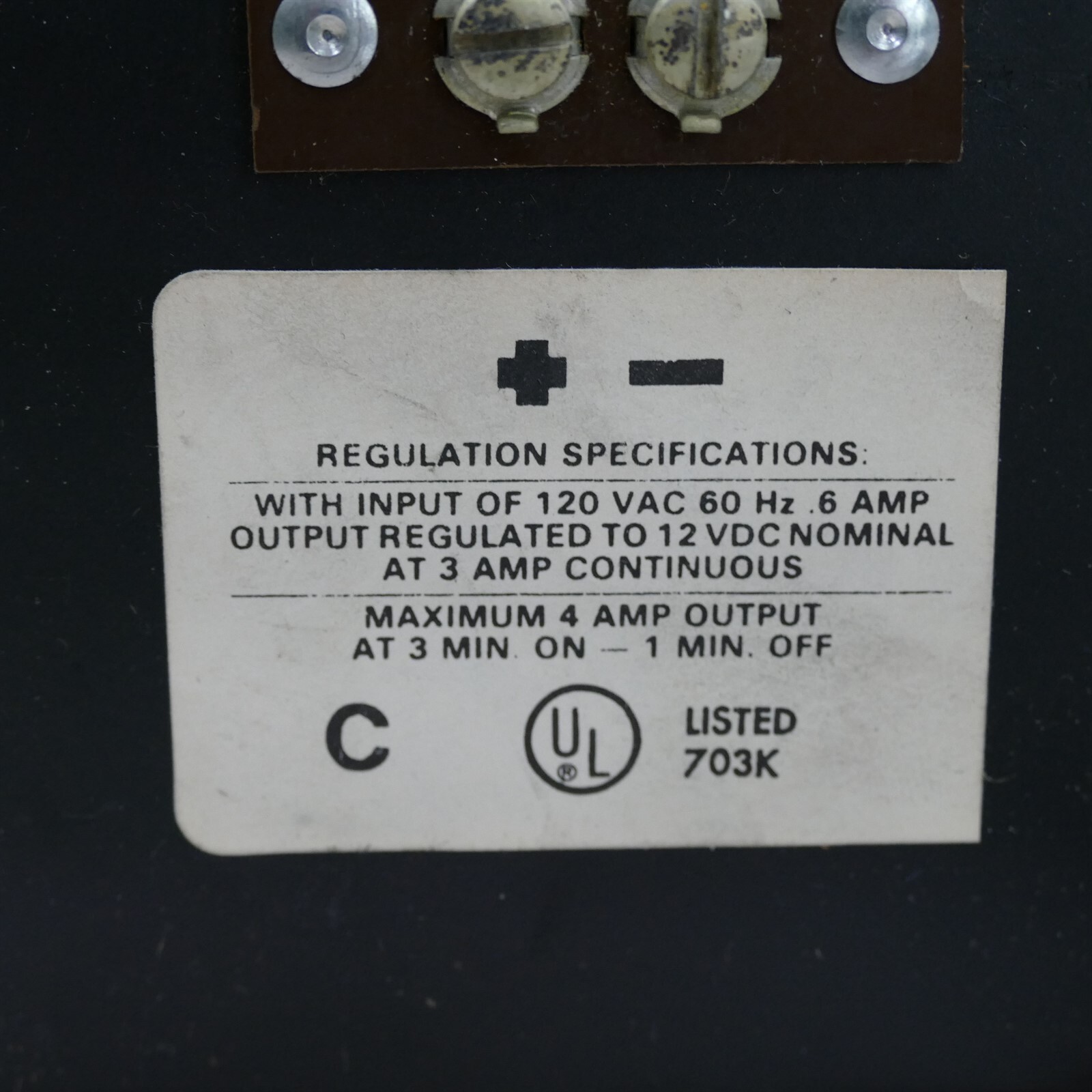 Vintage Mr. CB Model 7078 Regulated DC Power Supply 110-20V.AC/12V.DC-4 Amp