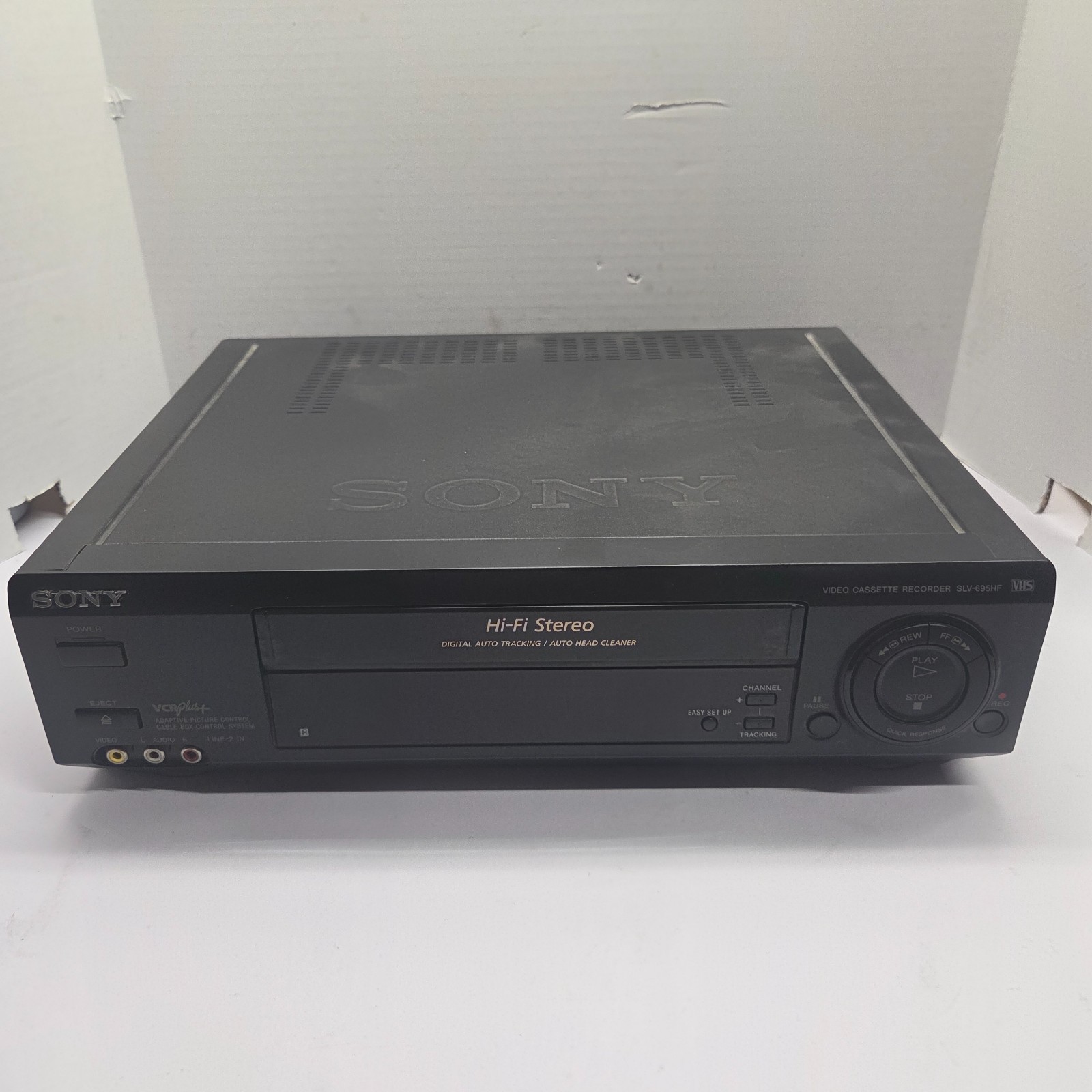 SONY SLV-685HF Hi-Fi VHS VCR Player Recorder TESTED & WORKING