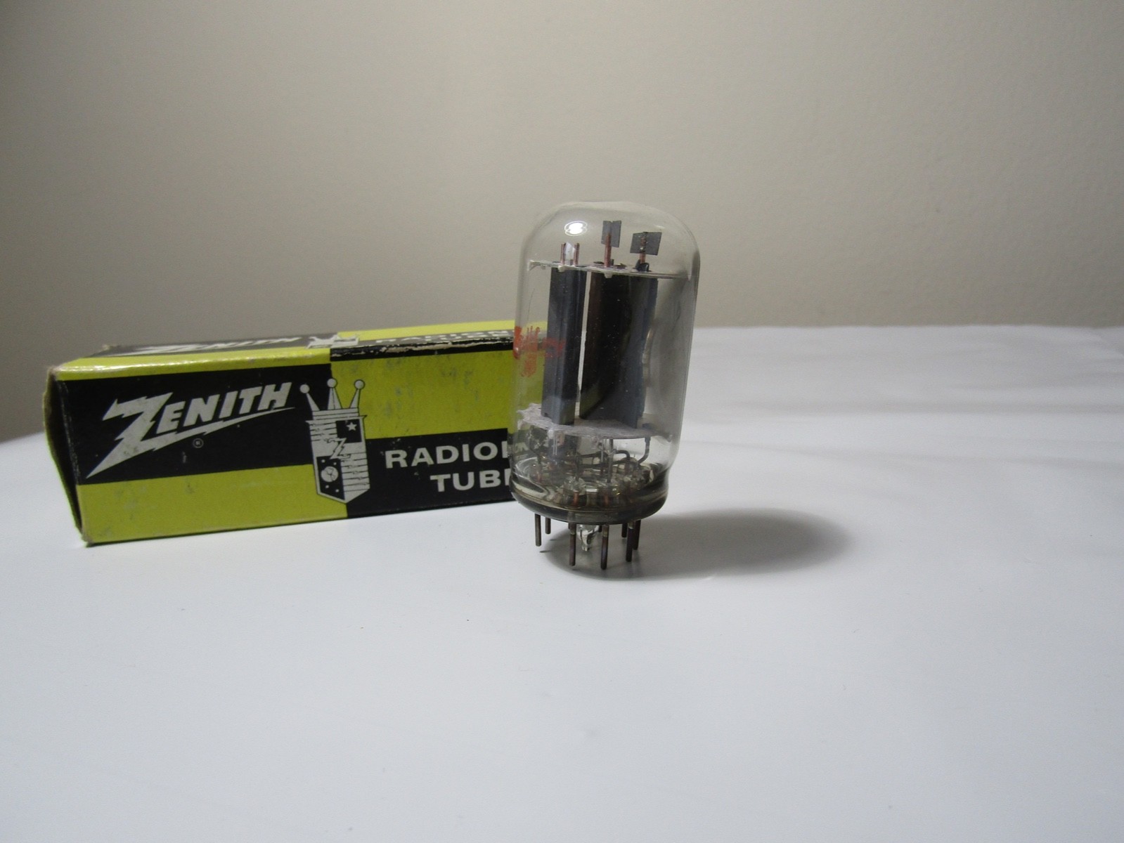 Vintage Zenith 6GF7A Vacuum Tube, Radionic Tube, New Old Stock in Box