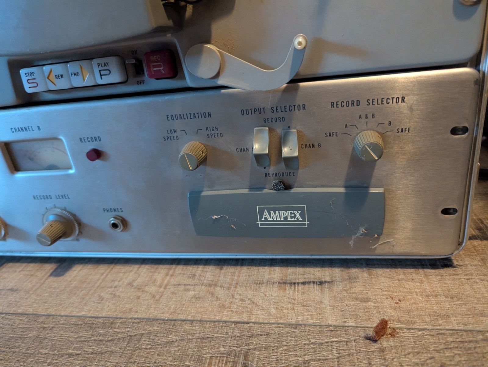 Ampex Pr-10 Reel To Reel Player