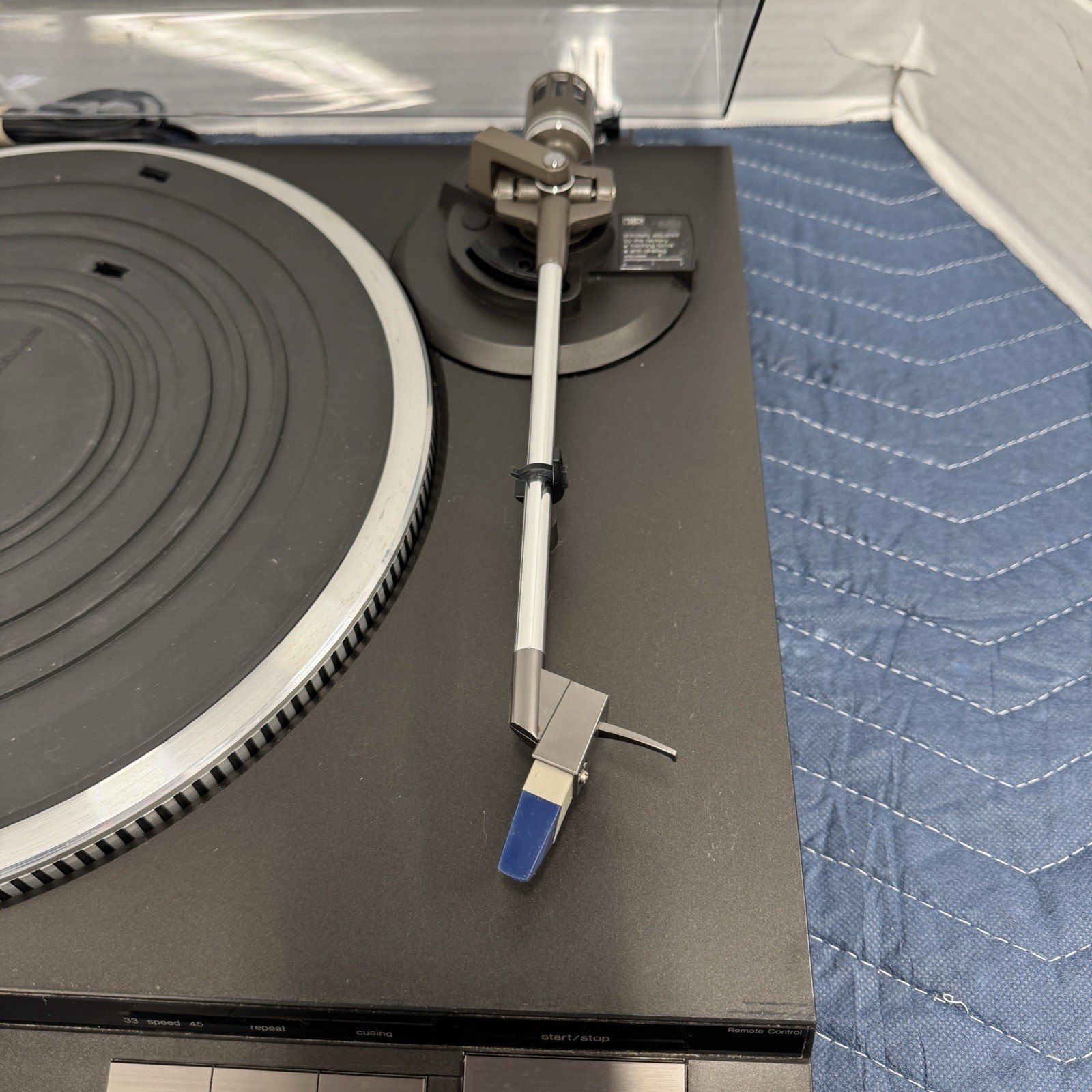 TECHNICS SL-QD33R DIRECT DRIVE AUTOMATIC TURNTABLE – NEW STYLUS – SERVICED