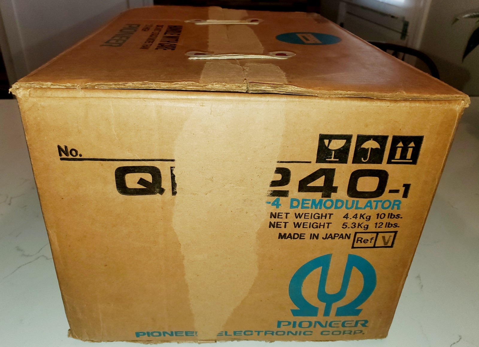 Pioneer QD-240 CD-4 Four Channel Demodulator Audio Processor MT. Cond. w/ EXTRAS