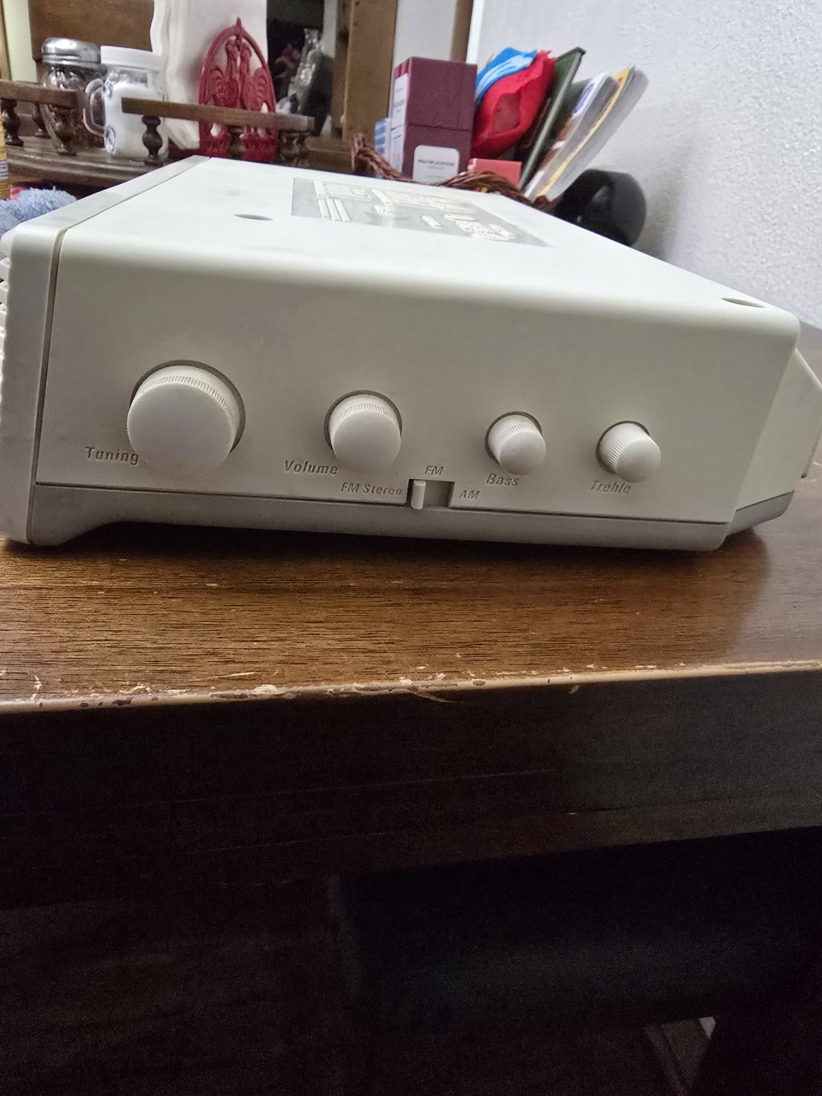 Vintage GE Space maker Cassette AM/FM Clock Radio 7-4275A All Tested & Working