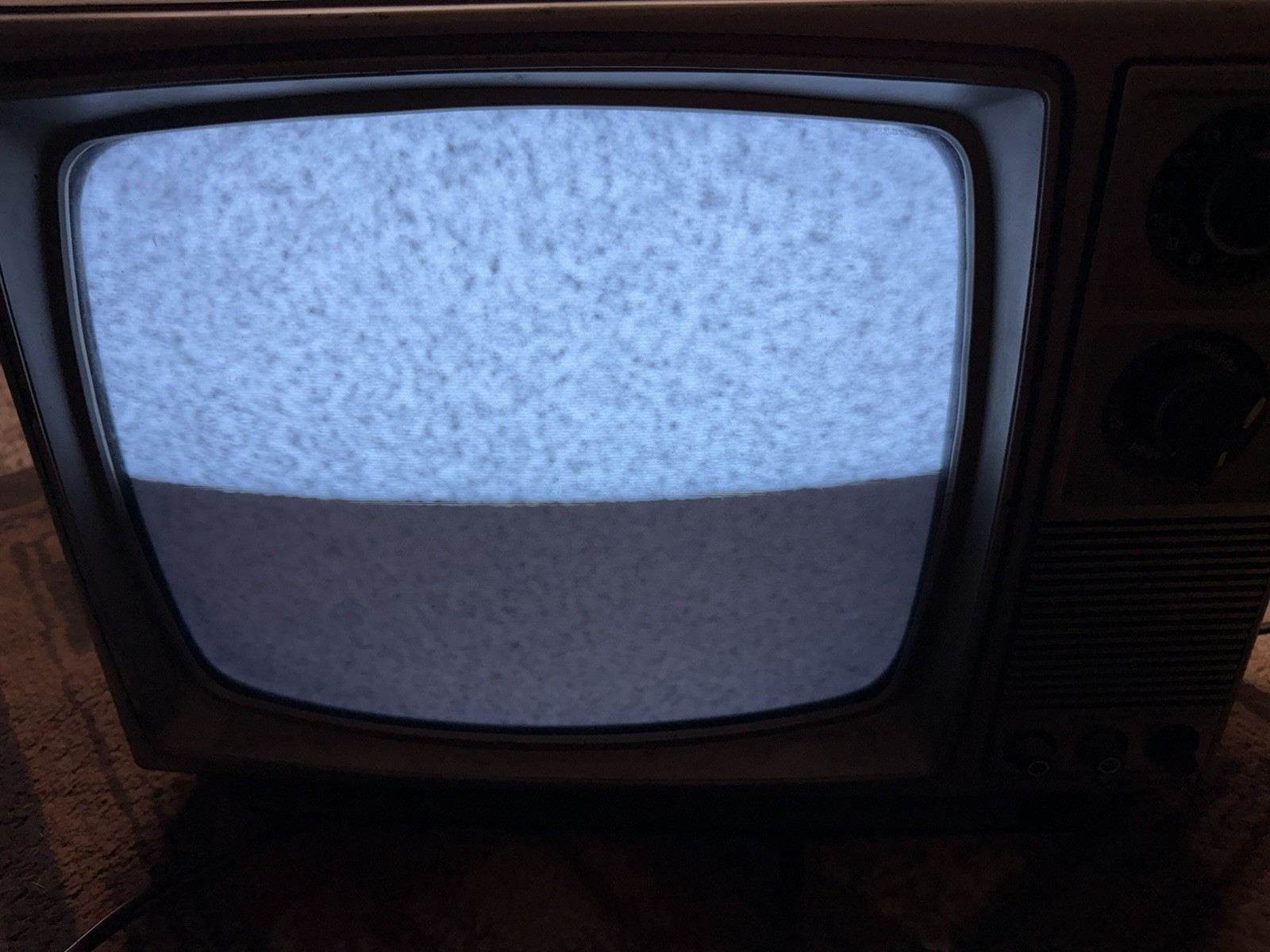 Vintage Wood Grain Curtis Mathis 11” CRT TV Retro