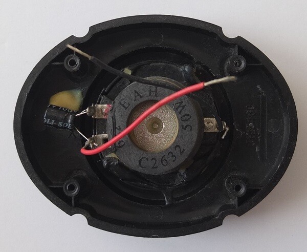 RCA-branded speaker ½” Mylar dome tweeter, mfd for Radio Shack—6Ω, 50W—good cond