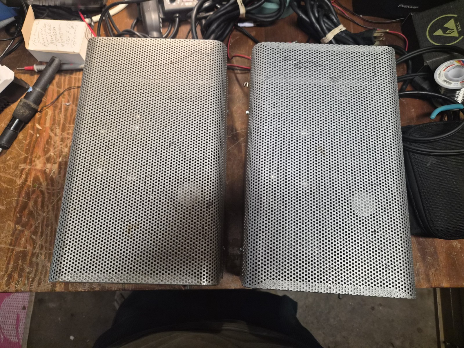 Pair Of Bogen MO-100a 100 Watt Monoblock Tube Amps, Untested, All Tubes Included