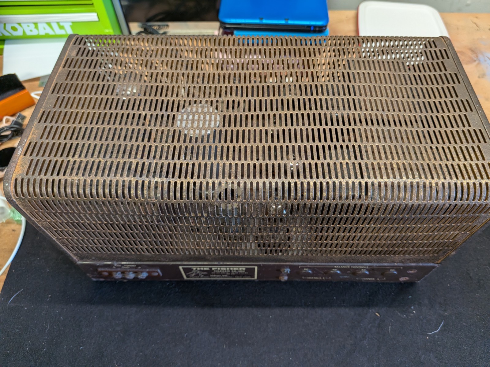 The Fisher SA-100 Stereo Tube Power Amplifier