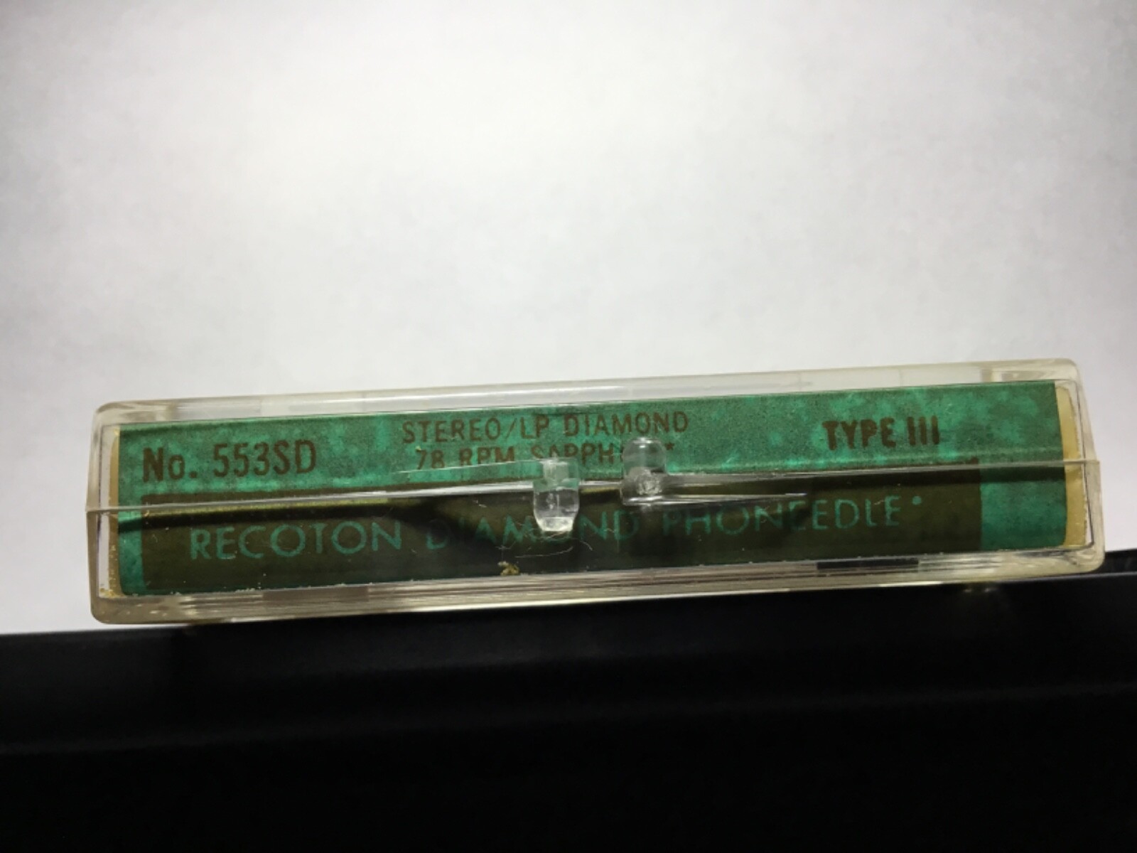 RECOTON NOS 553SD Diamond Phonograph Needle Sonotone N16T-SD