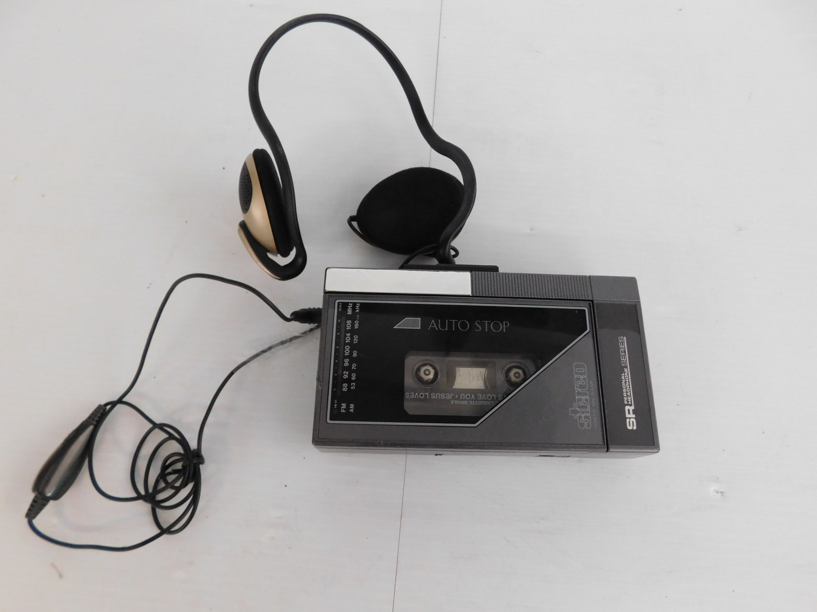 Sears Roebuck & Co Stereo Cassette Tape Player SR Series w/ Whitney Tape (JJS60)