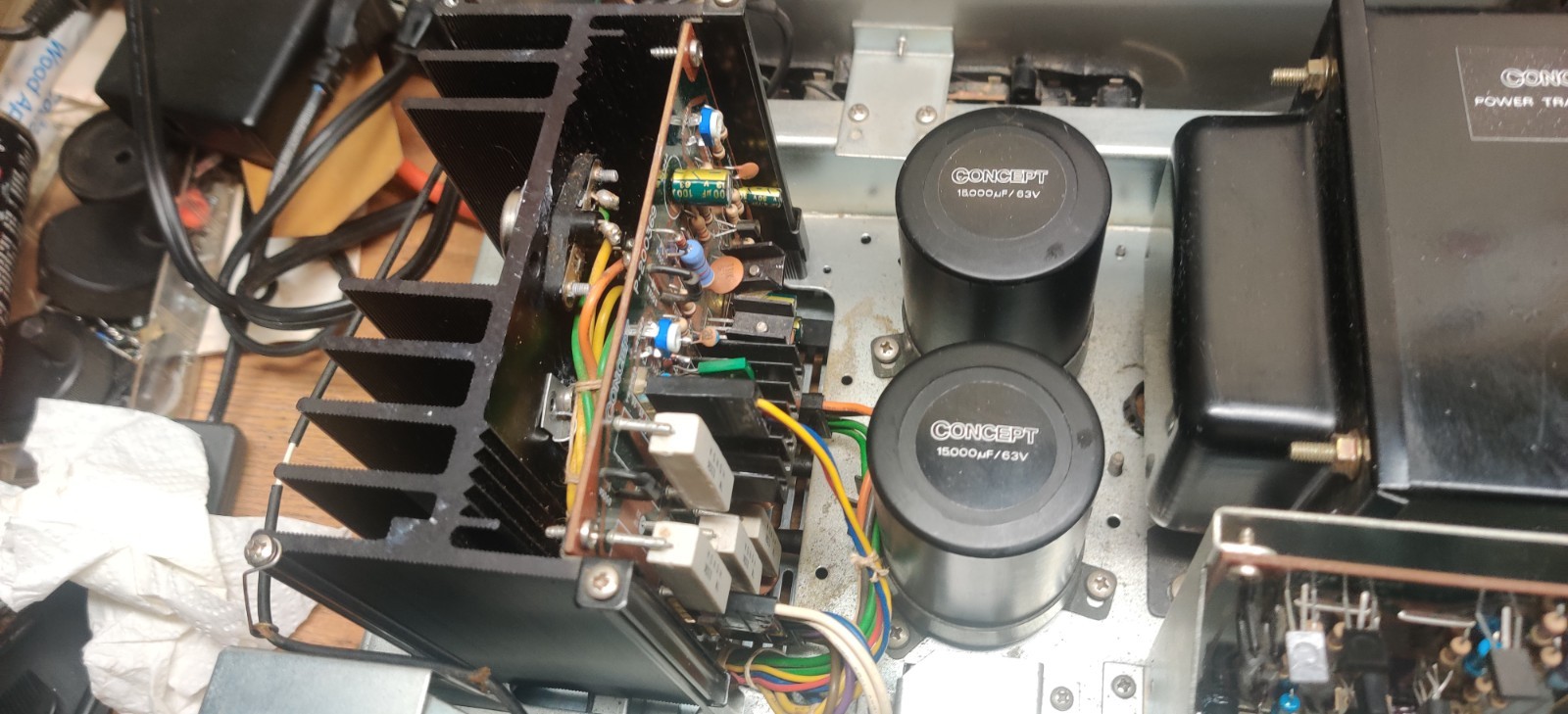 Concept 11.0 AM/FM Stereo Receiver Serviced Cleaned and Tested See Video.