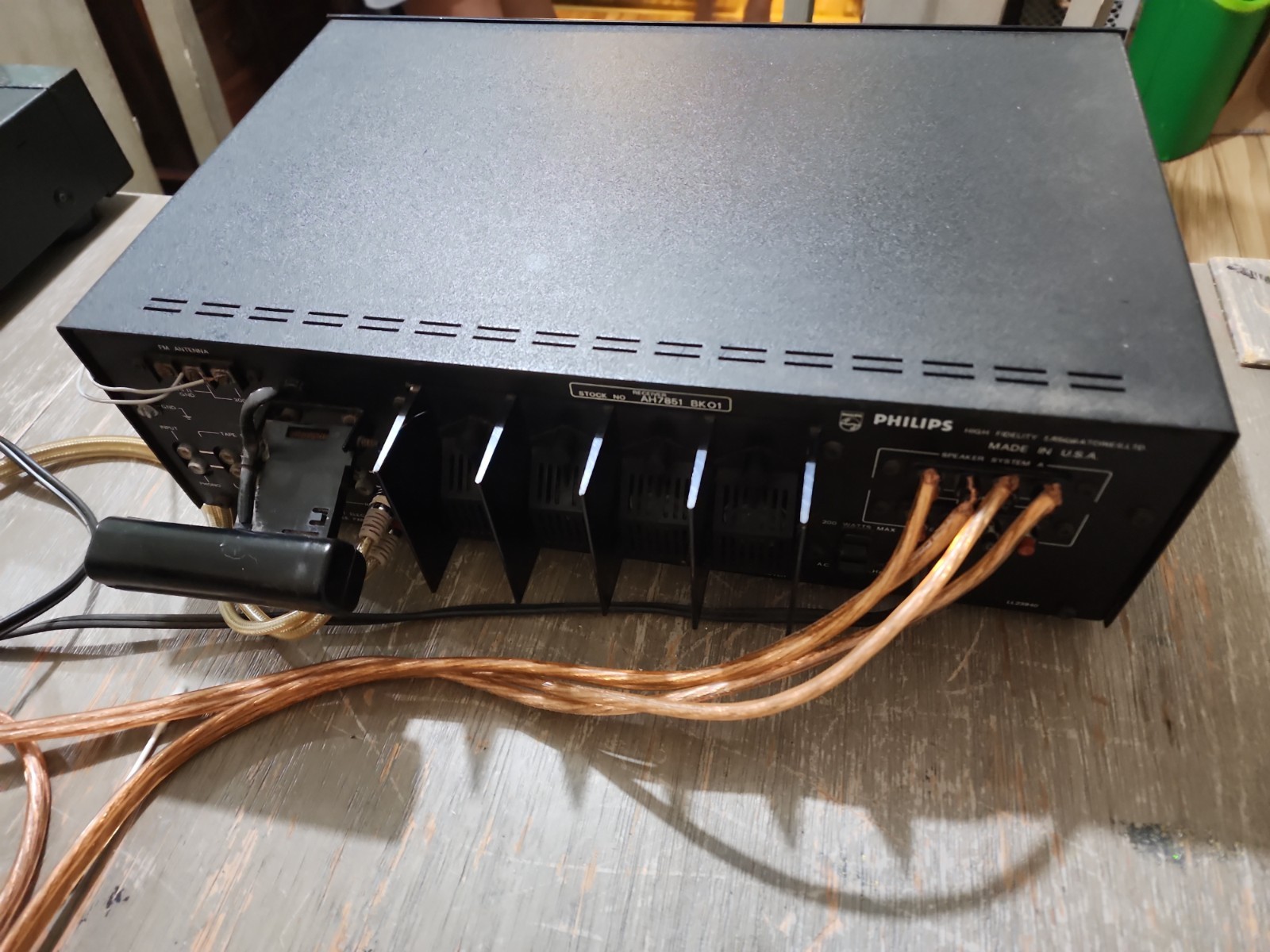 Philips 7851 Stereo Receiver Tested Working